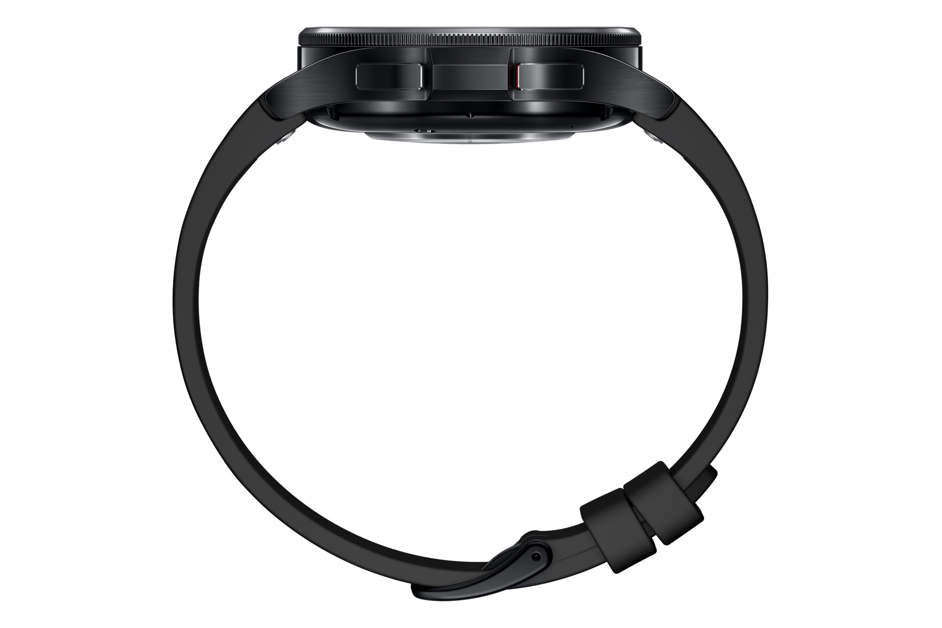 갤럭시 워치6 클래식 43 mm (LTE 자급제) 블랙 옆면