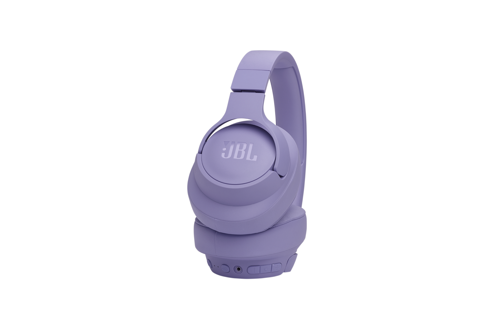 JBL TUNE 770NC 무선 오버이어 헤드폰 퍼플 위쪽 45도