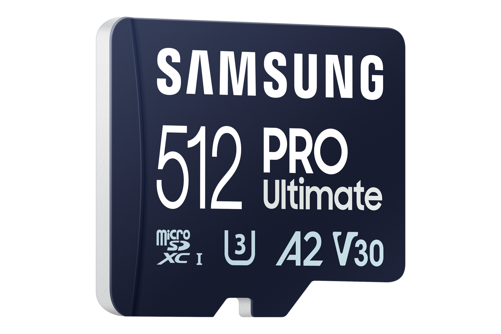 마이크로SD 메모리카드 PRO Ultimate with Card Reader 512 GB 오른쪽 뒤로 45도 기울어진 이미지