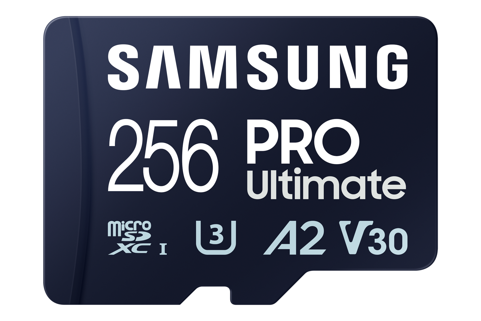 마이크로SD 메모리카드 PRO Ultimate with Card Reader 256 GB 정면 이미지