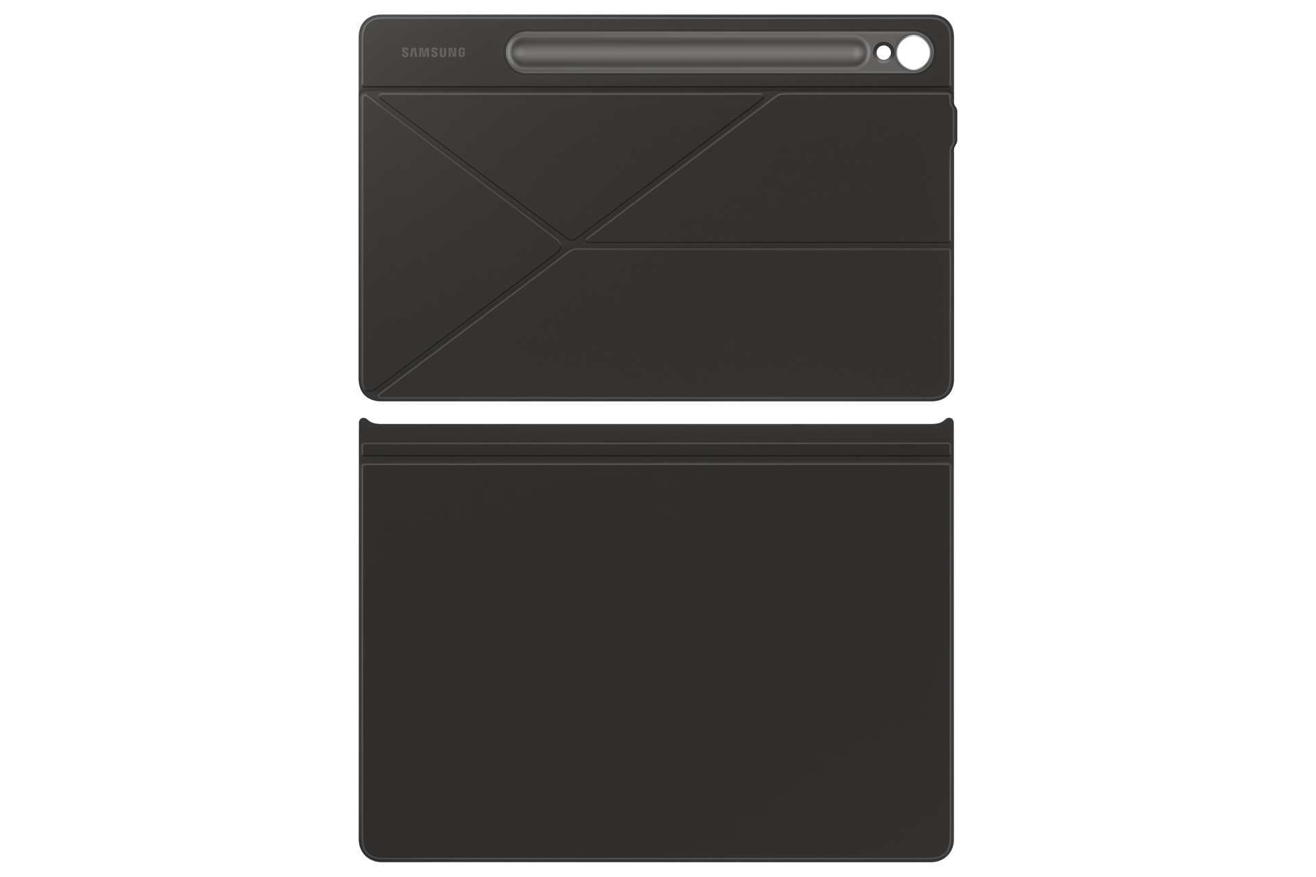 갤럭시 탭 S9 스마트 북커버 (블랙) 제품 정면 이미지 
