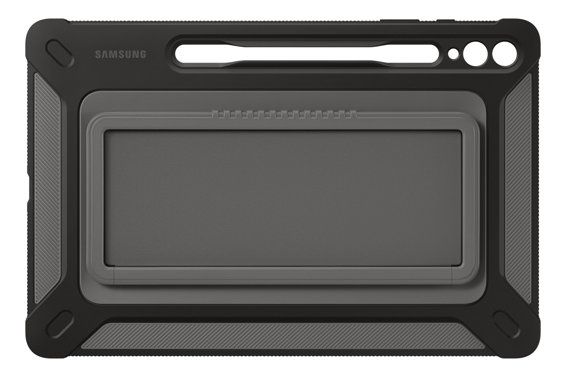 갤럭시 탭 S9+ 아웃도어 커버 (블랙) 제품 정면 이미지
