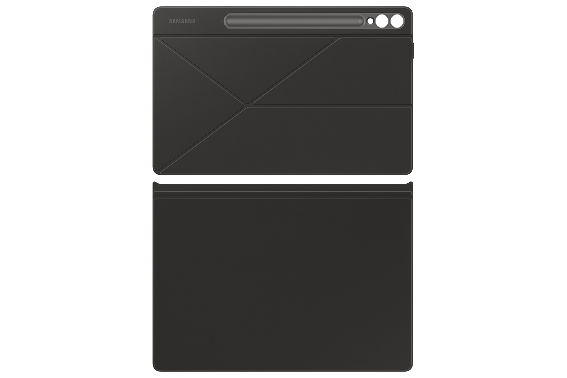 갤럭시 탭 S9 Ultra 스마트 북커버 (블랙) 제품 정면 이미지 