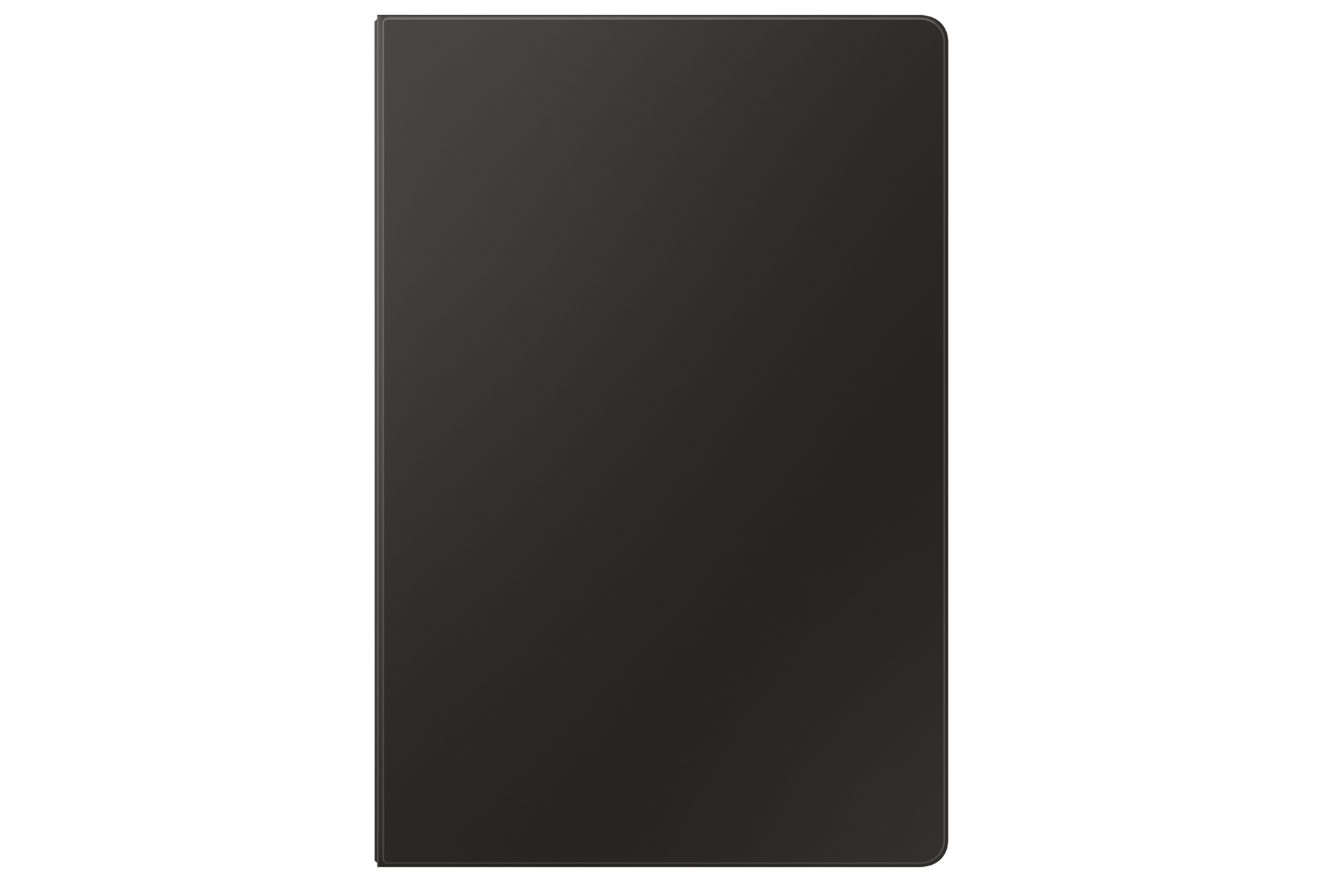 갤럭시 탭 S9+ 키보드 북커버 (블랙) 제품에 갤럭시 탭을 장착한 후면 이미지
