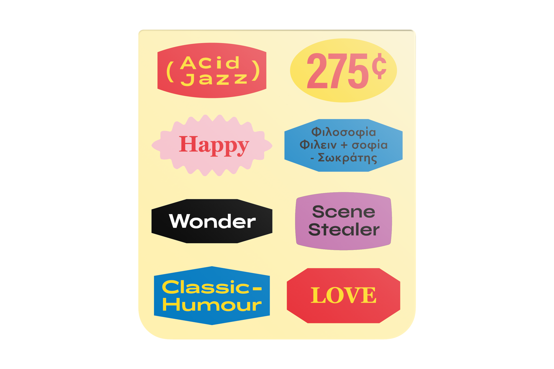 갤럭시 Z 플립5 275C 플립수트 카드 (1매) (옐로우) 제품 정면 이미지 