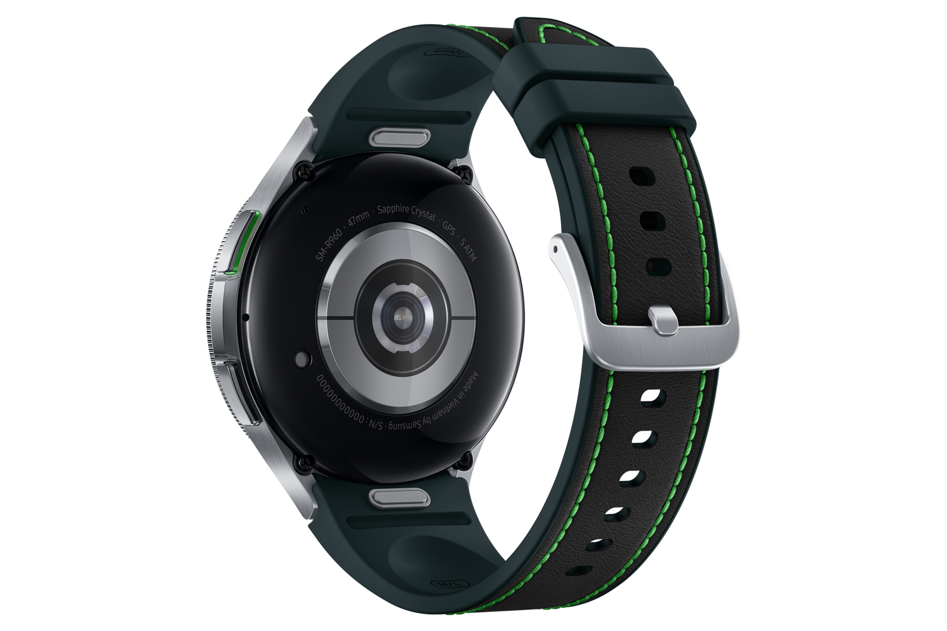 갤럭시 워치6 클래식 골프에디션 47 mm (블루투스) 뒷면 왼쪽 30도