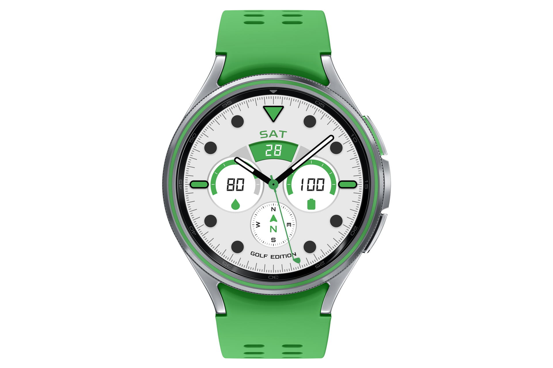 갤럭시 워치6 클래식 골프에디션 47 mm (블루투스) 정면