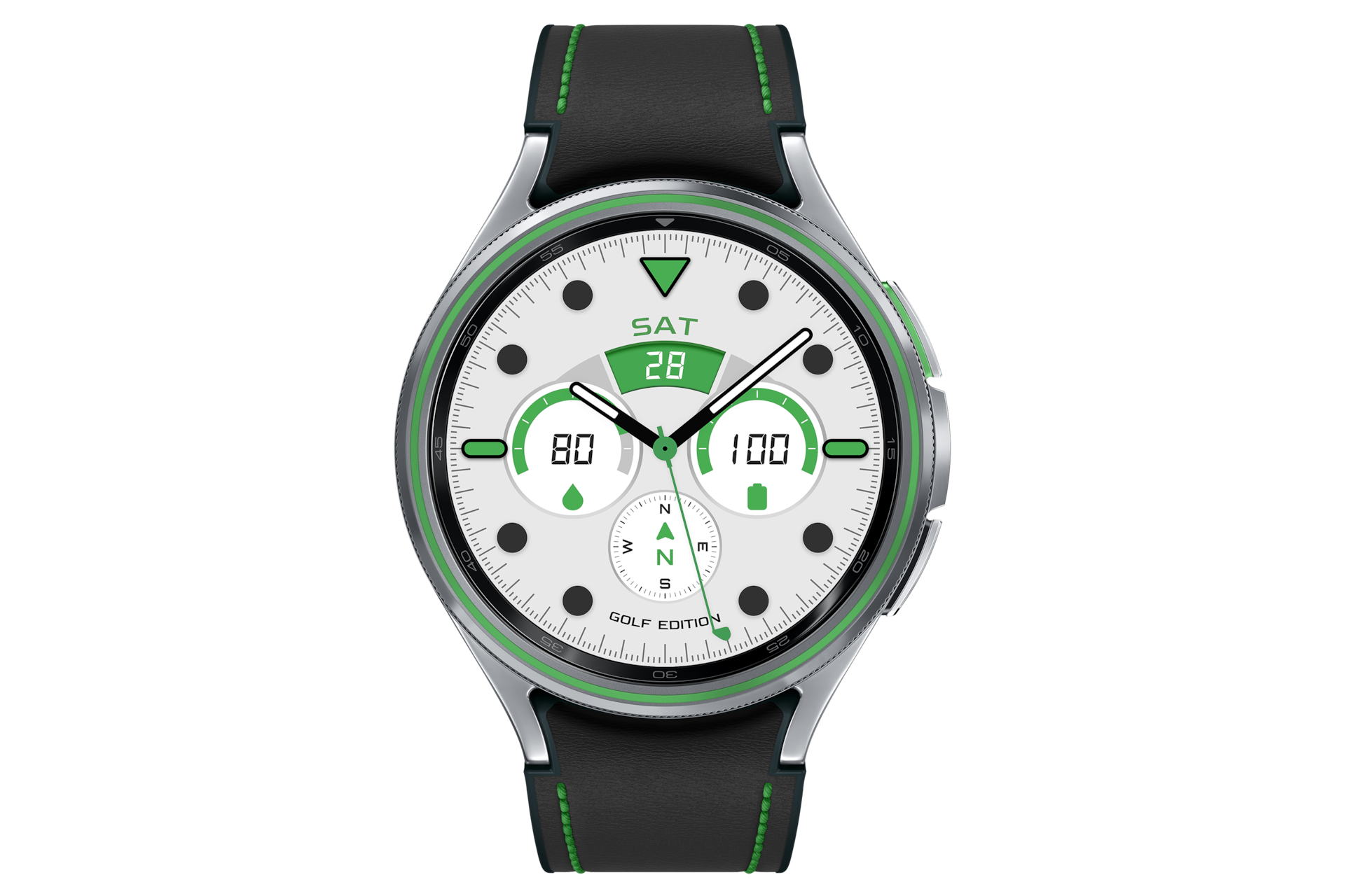 갤럭시 워치6 클래식 골프에디션 47 mm (블루투스) 정면