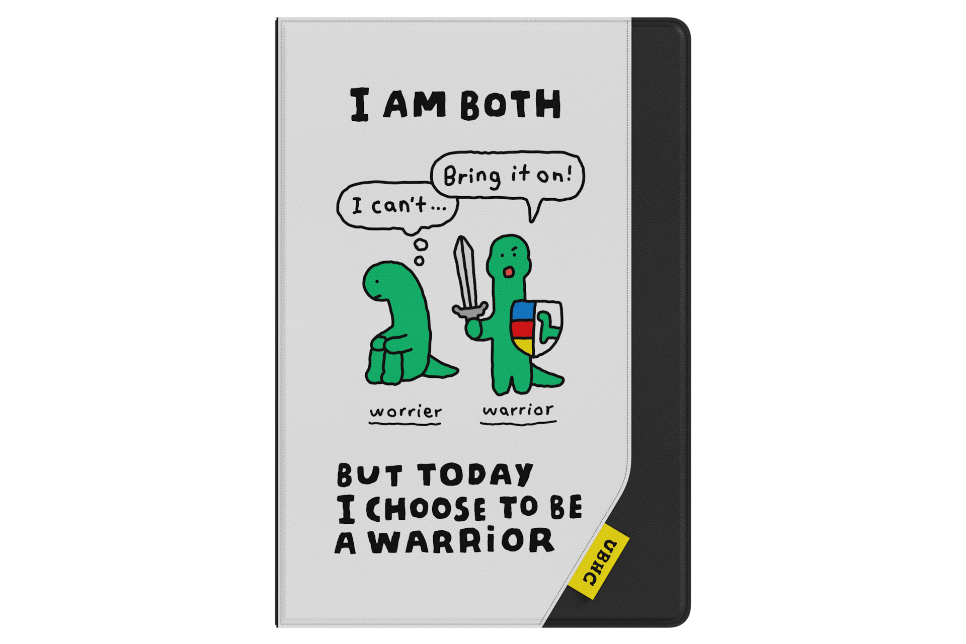 갤럭시 탭 S9 조구만 스튜디오 엔벨롭 커버 (화이트) 정면 이미지