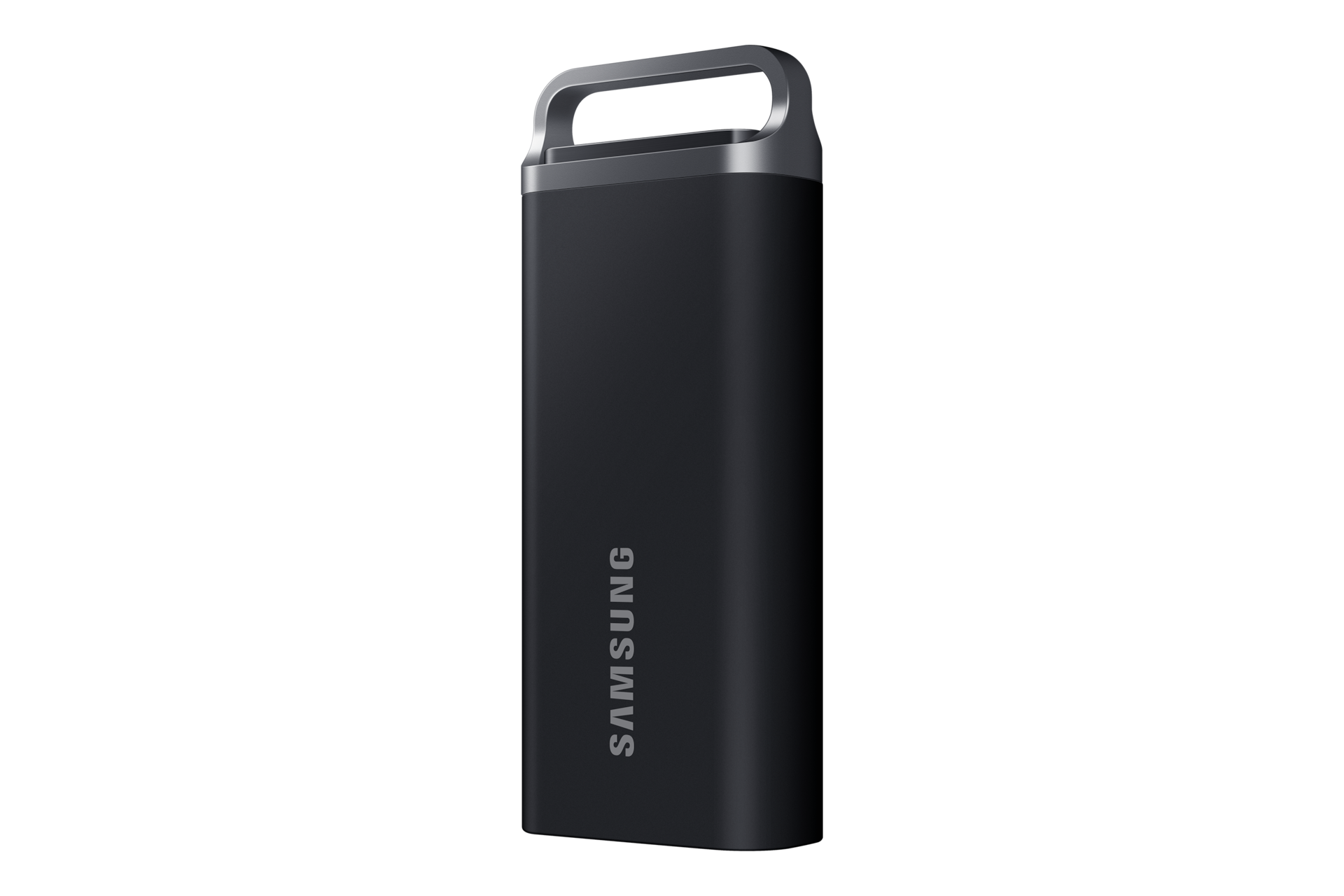 외장 SSD T5 EVO USB 3.2 Gen 1 8 TB 왼쪽으로 45도 돌아간 이미지