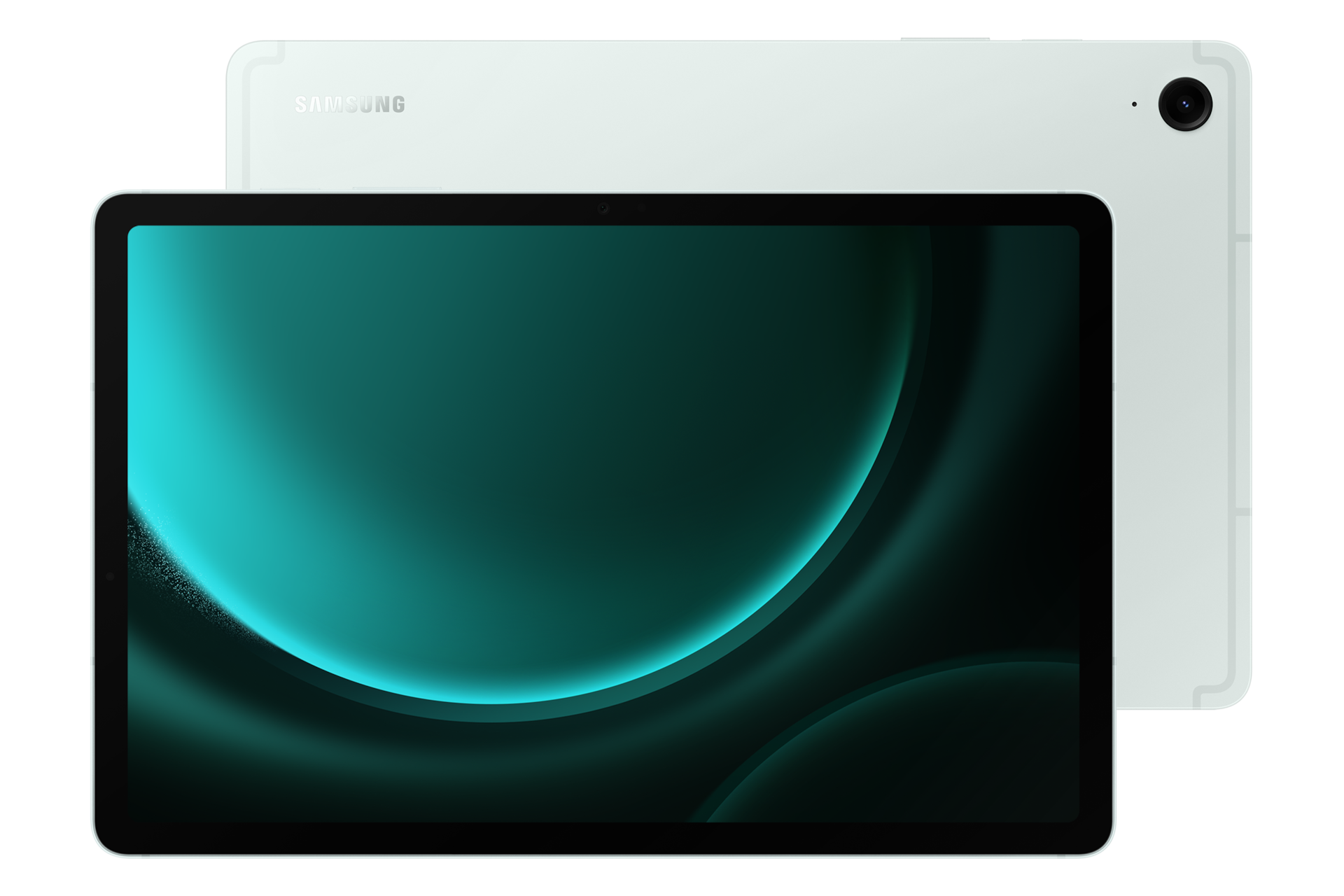 갤럭시 탭 S9 FE (Wi-Fi) 민트 정면 + 뒷면 콤보 이미지