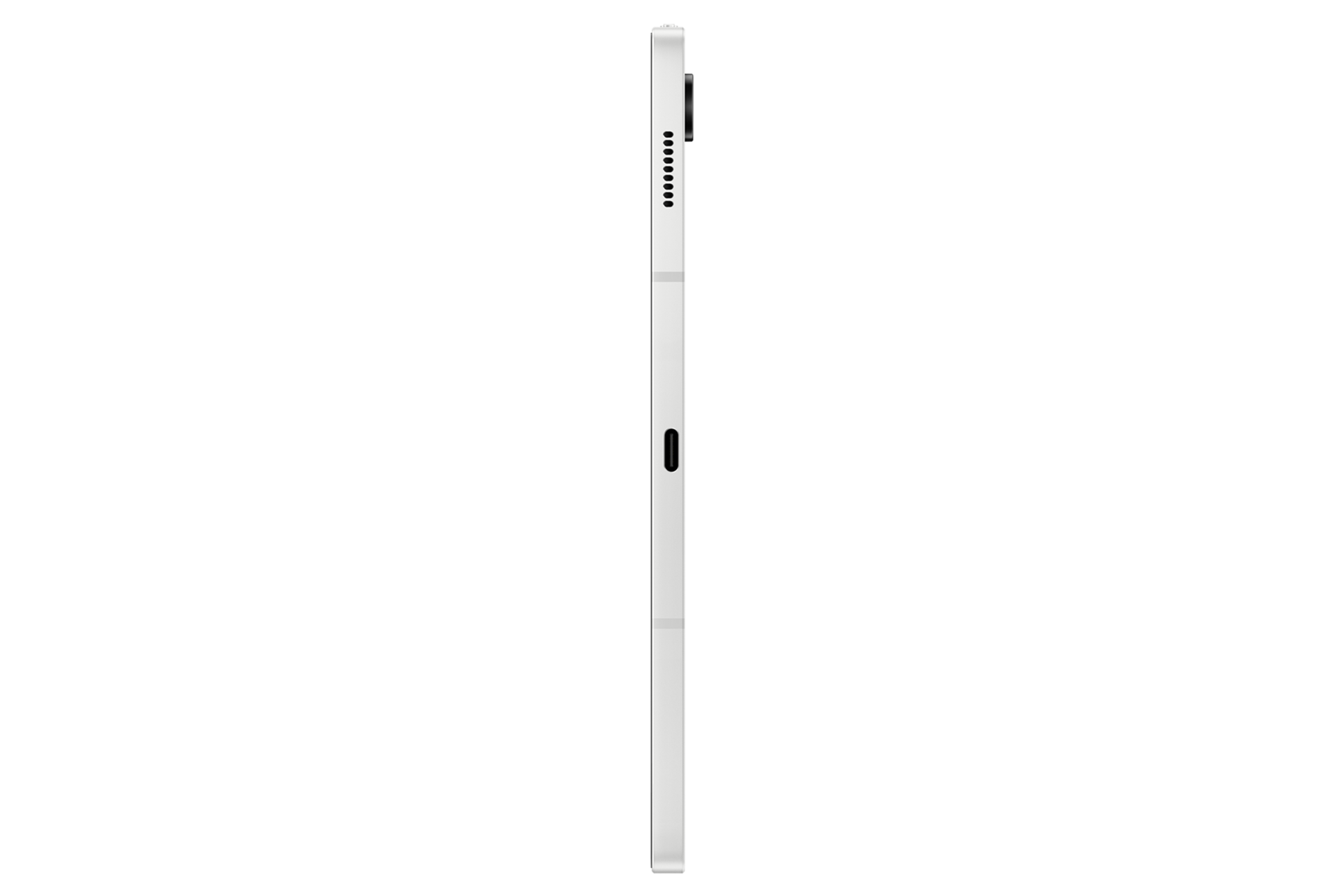 갤럭시 탭 S9 FE (5G) 실버 오른쪽 옆면