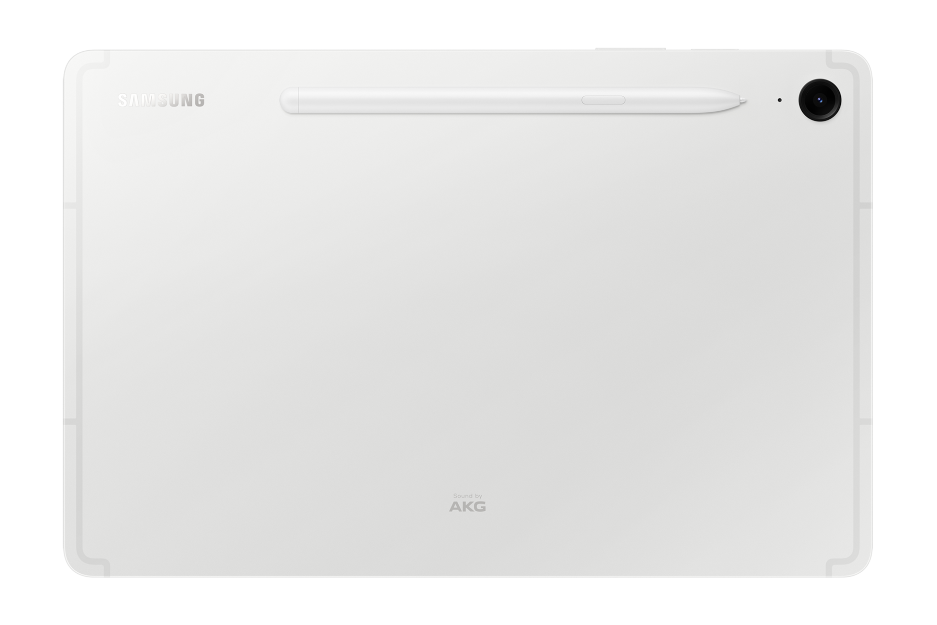 갤럭시 탭 S9 FE (Wi-Fi) 그레이 S펜이 부착된 뒷면