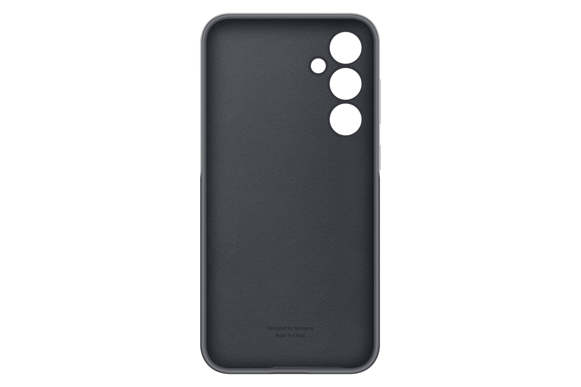 갤럭시 S23 FE 실리콘 케이스 (화이트) 뒷면 이미지