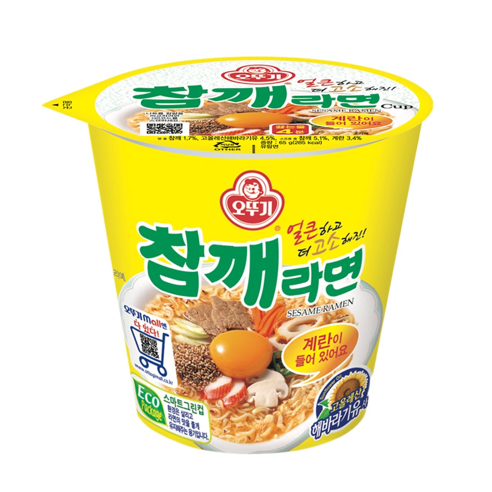 [오뚜기] 참깨라면 미니컵 X 15개 1번째 이미지
