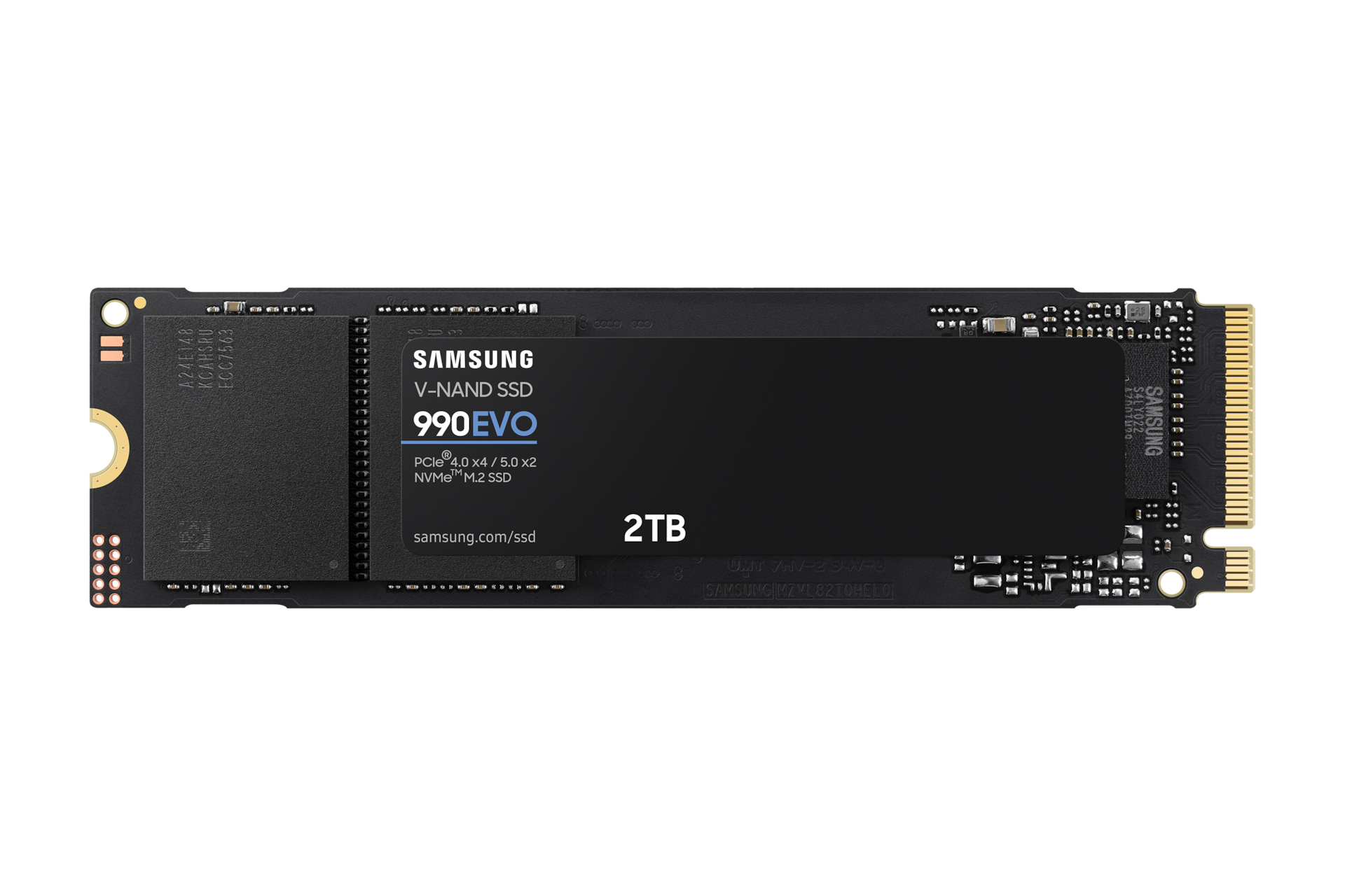 내장 SSD 990 EVO 2 TB (블랙) 정면 이미지