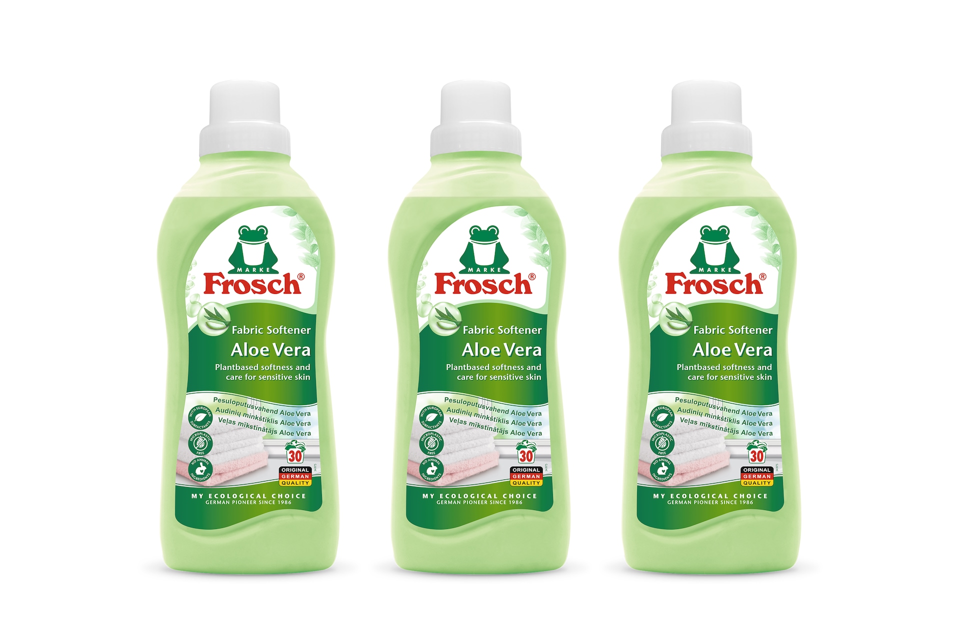 프로쉬 섬유유연제 알로에베라 750ml x 3번들  1번째 이미지