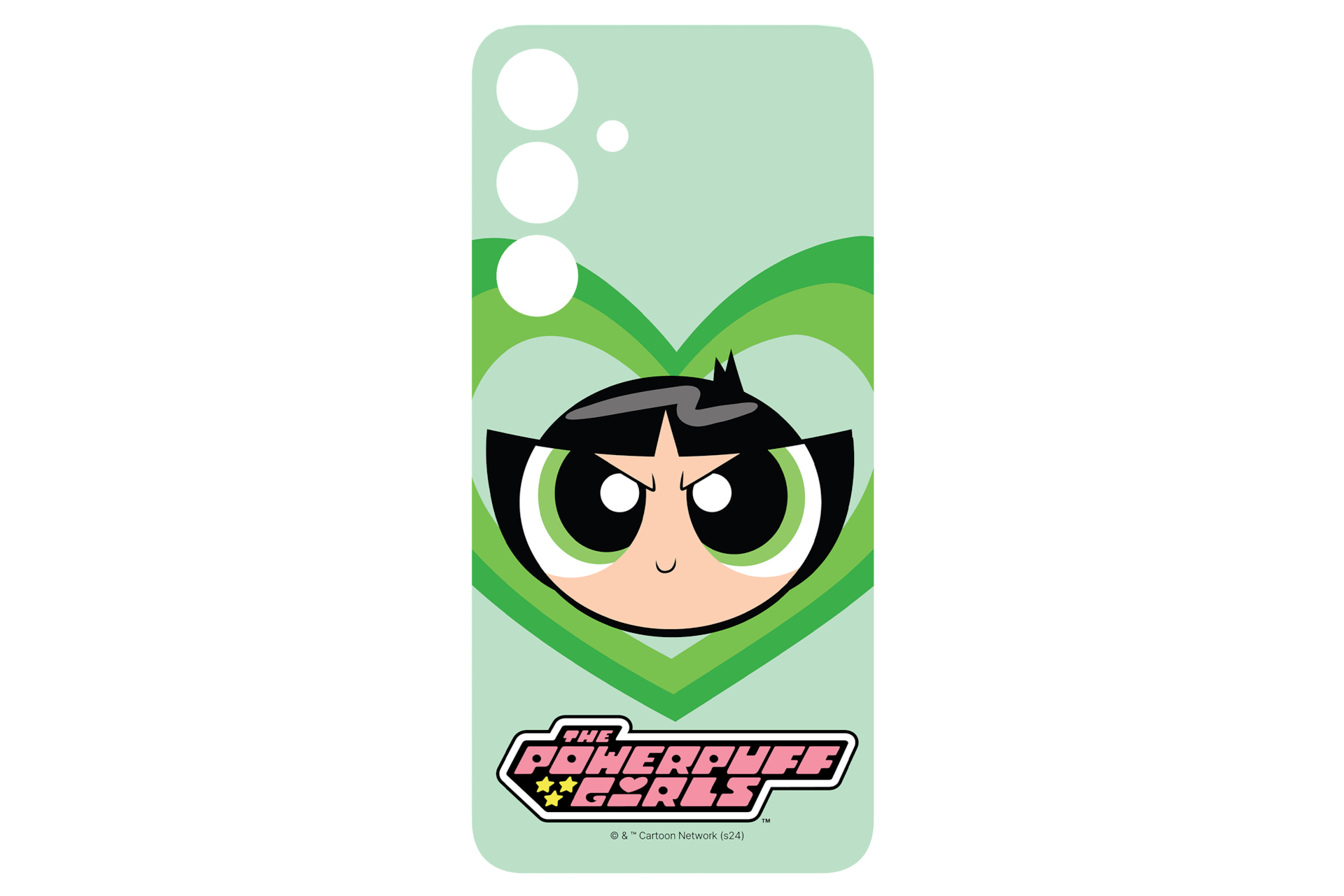 갤럭시 S24+ 파워퍼프걸 플립수트 카드 (핑크) 정면 이미지