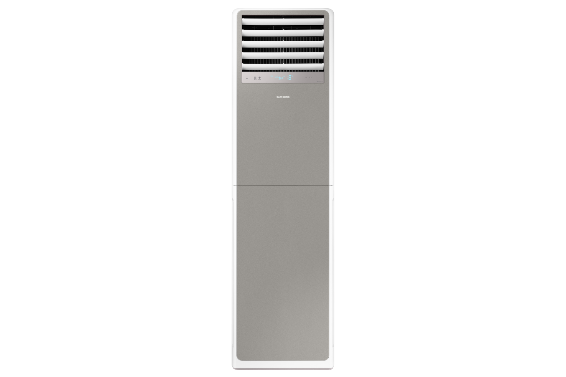 중대형 에어컨 BESPOKE 냉난방(그레이) on 정면 컷