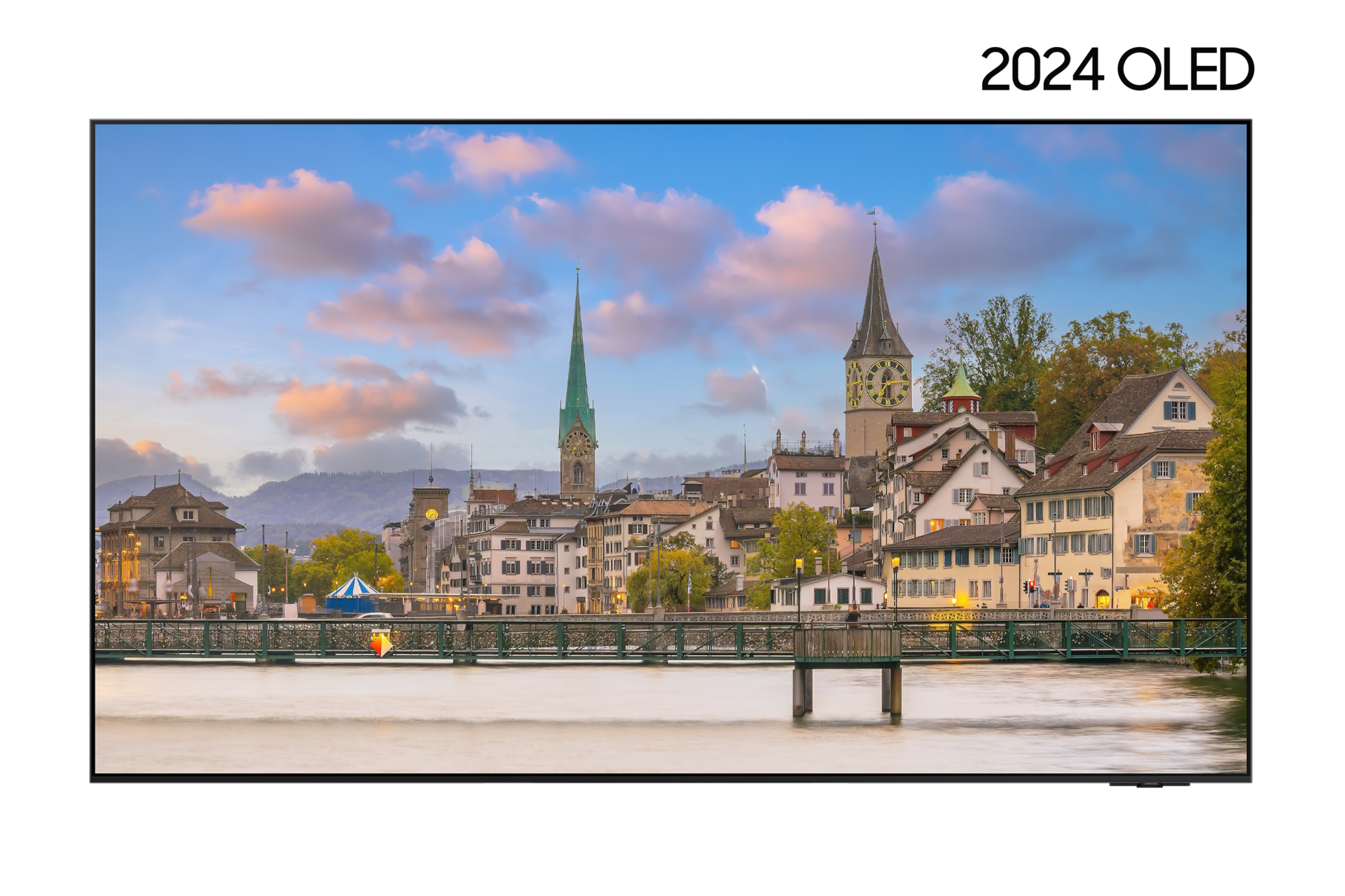 OLED SD95 138 cm 벽걸이형 정면 이미지입니다. 
