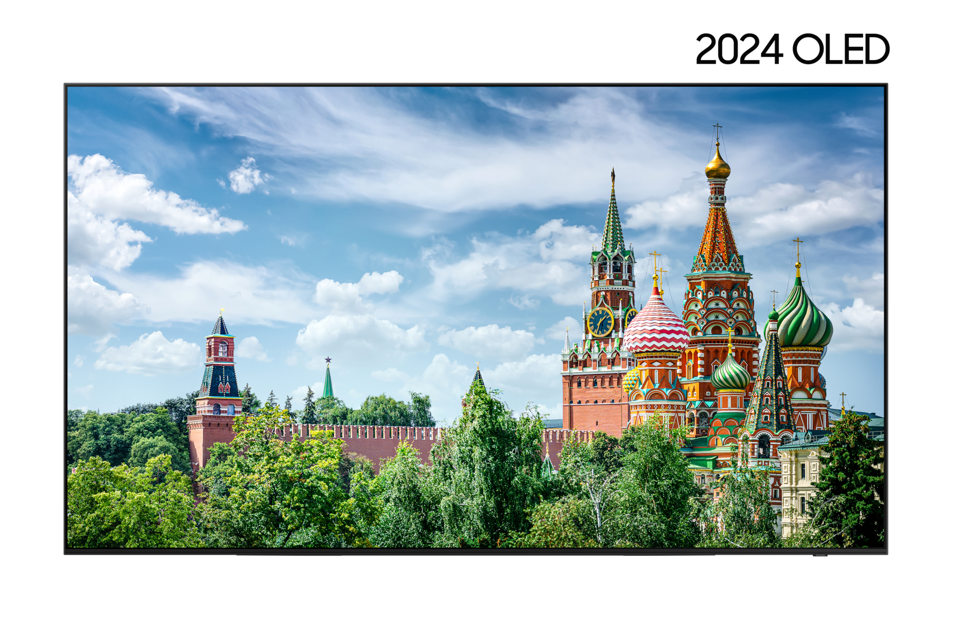 OLED SD90 138 cm 벽걸이형 정면 이미지입니다. 