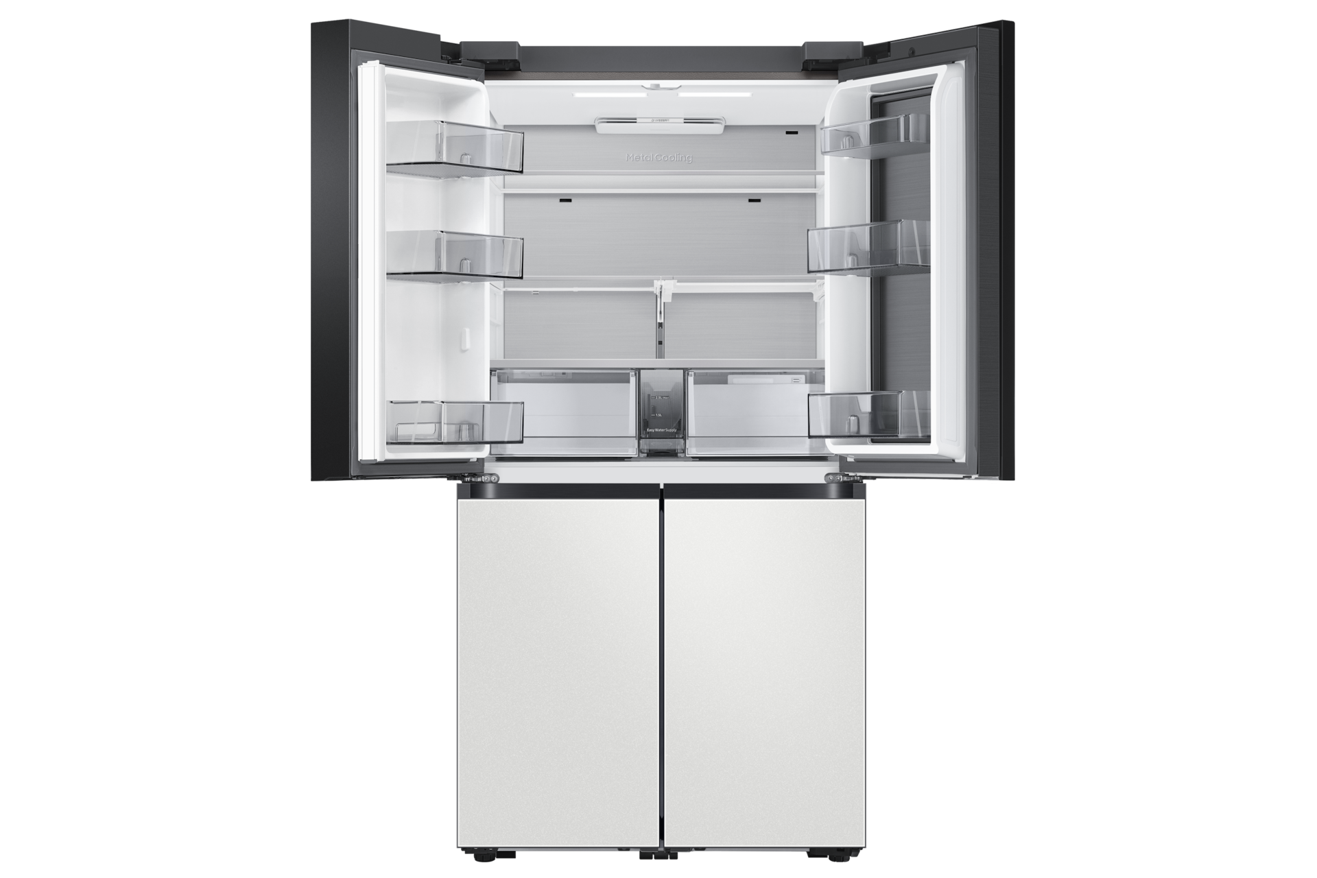 BESPOKE 냉장고 4도어 852L (빅아이스/큐브) 코타 화이트 다섯번째 이미지