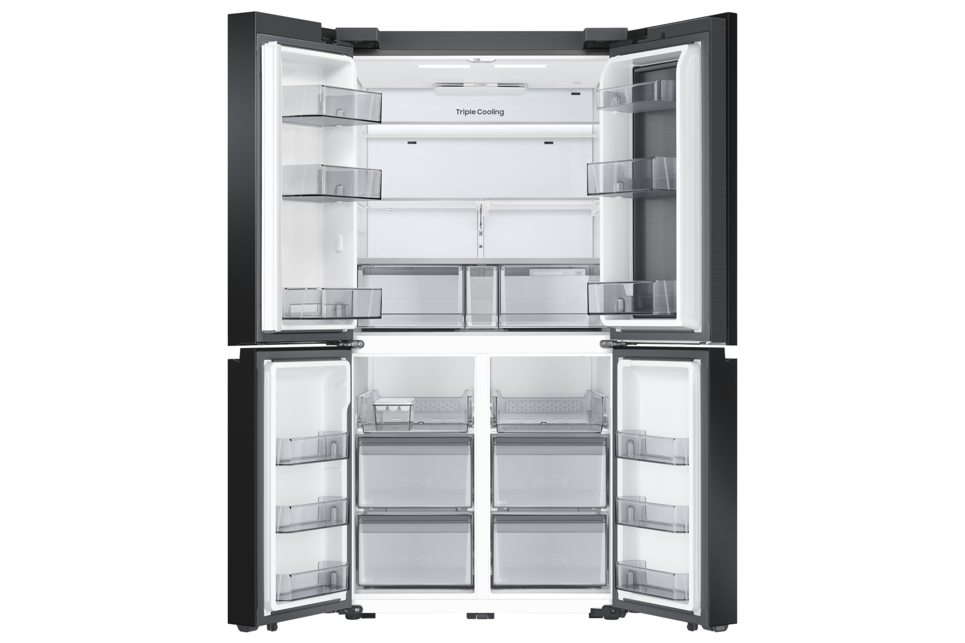 BESPOKE 냉장고 4도어 869L (UV탈취) 새틴 화이트 여섯번째 이미지