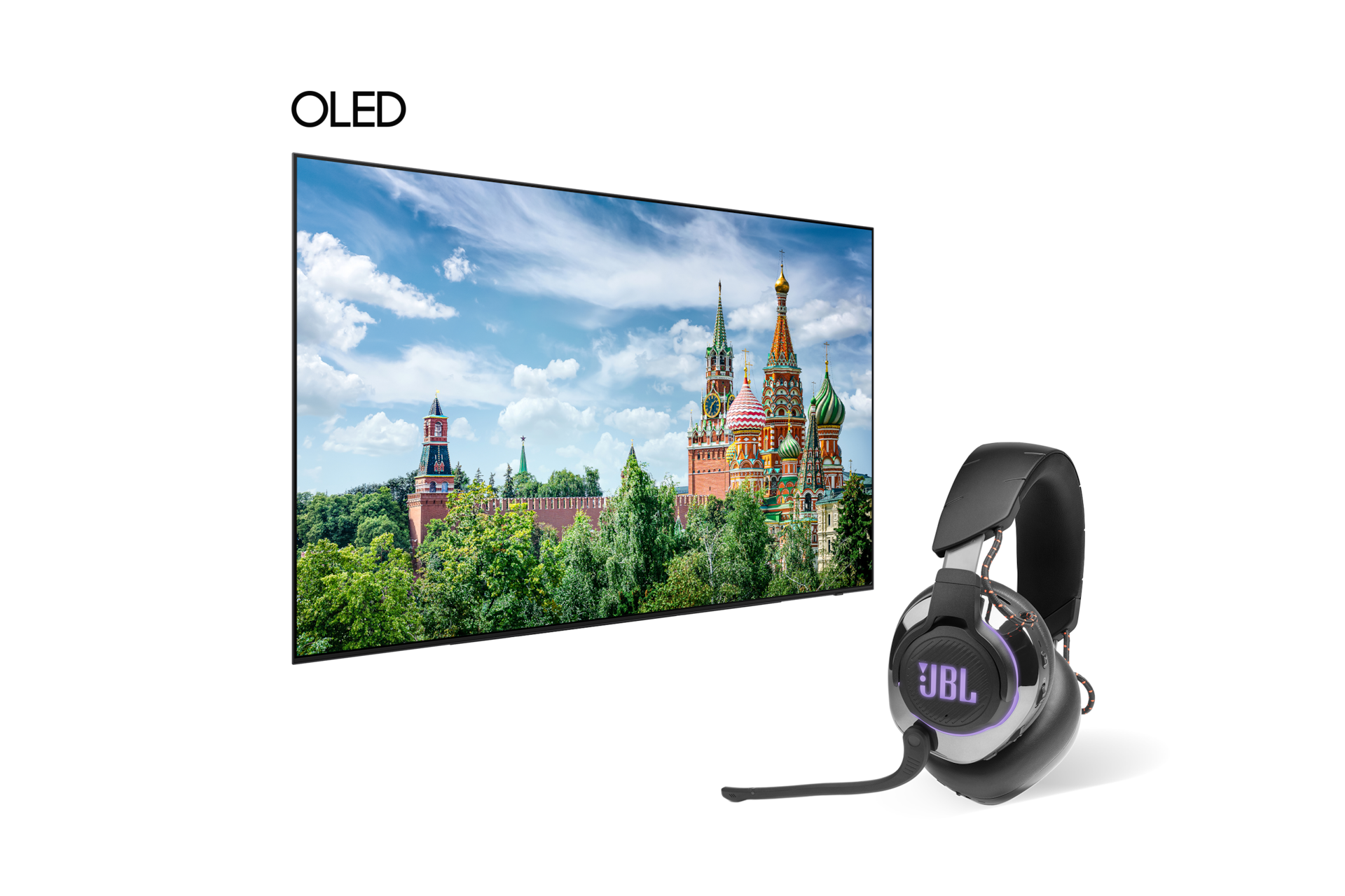 2024 OLED SD90 (138 cm) 풀 모션 슬림핏 벽걸이형 + JBL QUANTUM 810 무선 게이밍 헤드셋 대표이미지