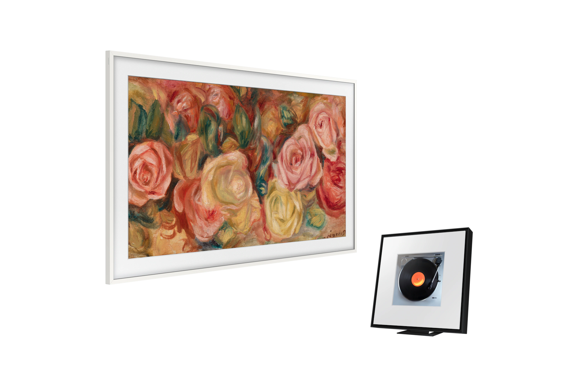 2024 The Frame (108 cm) 플랫 화이트 베젤 + 뮤직 프레임 LS60D 대표 이미지