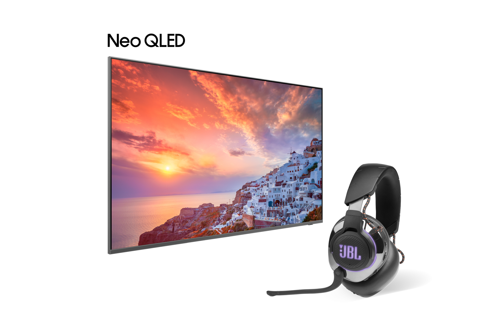 2024 Neo QLED 4K QND90 (108 cm) 풀 모션 슬림핏 벽걸이형 + JBL QUANTUM 810 무선 게이밍 헤드셋 대표이미지