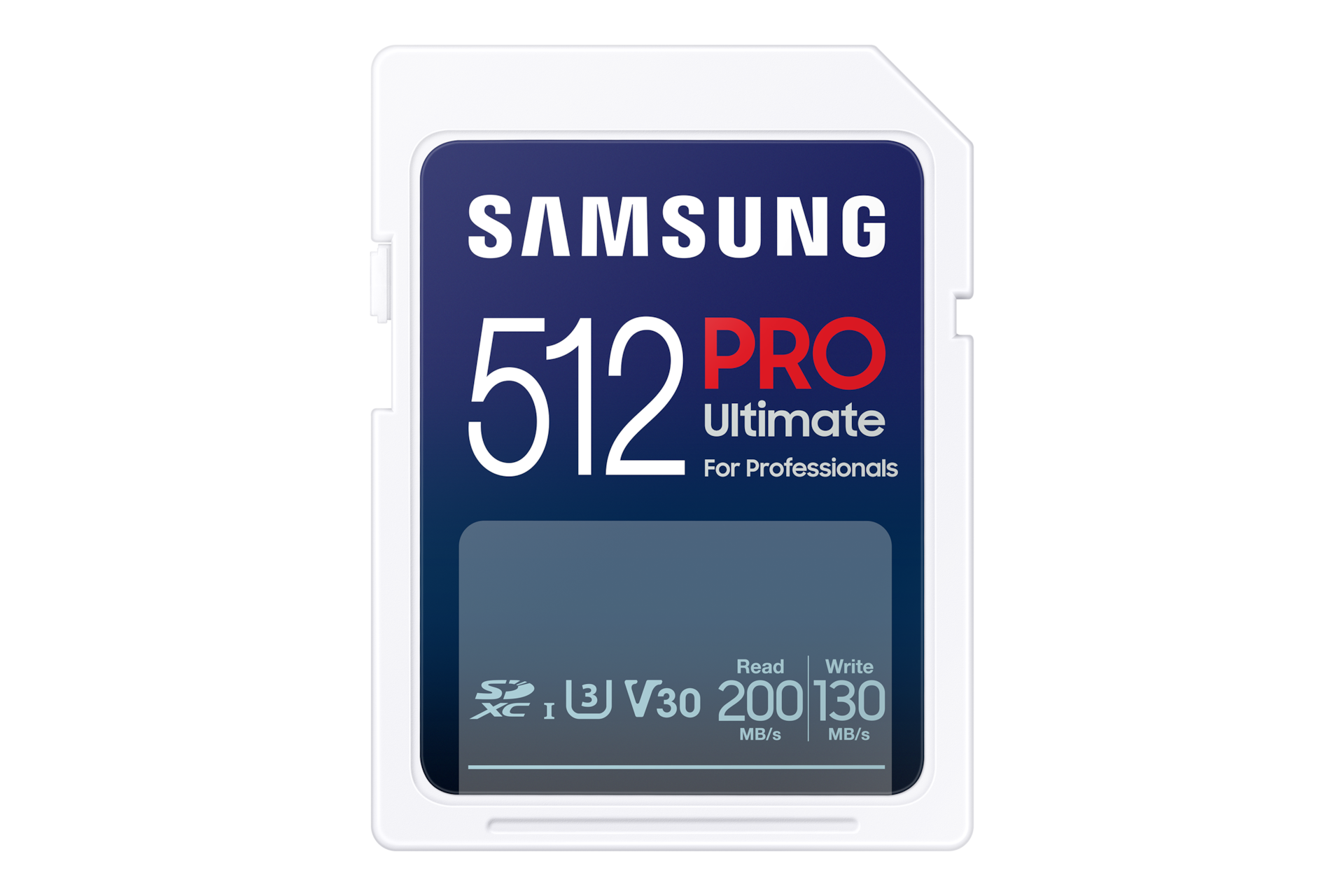 SD 메모리카드 PRO Ultimate with Reader 512 GB (블루) 정면 이미지