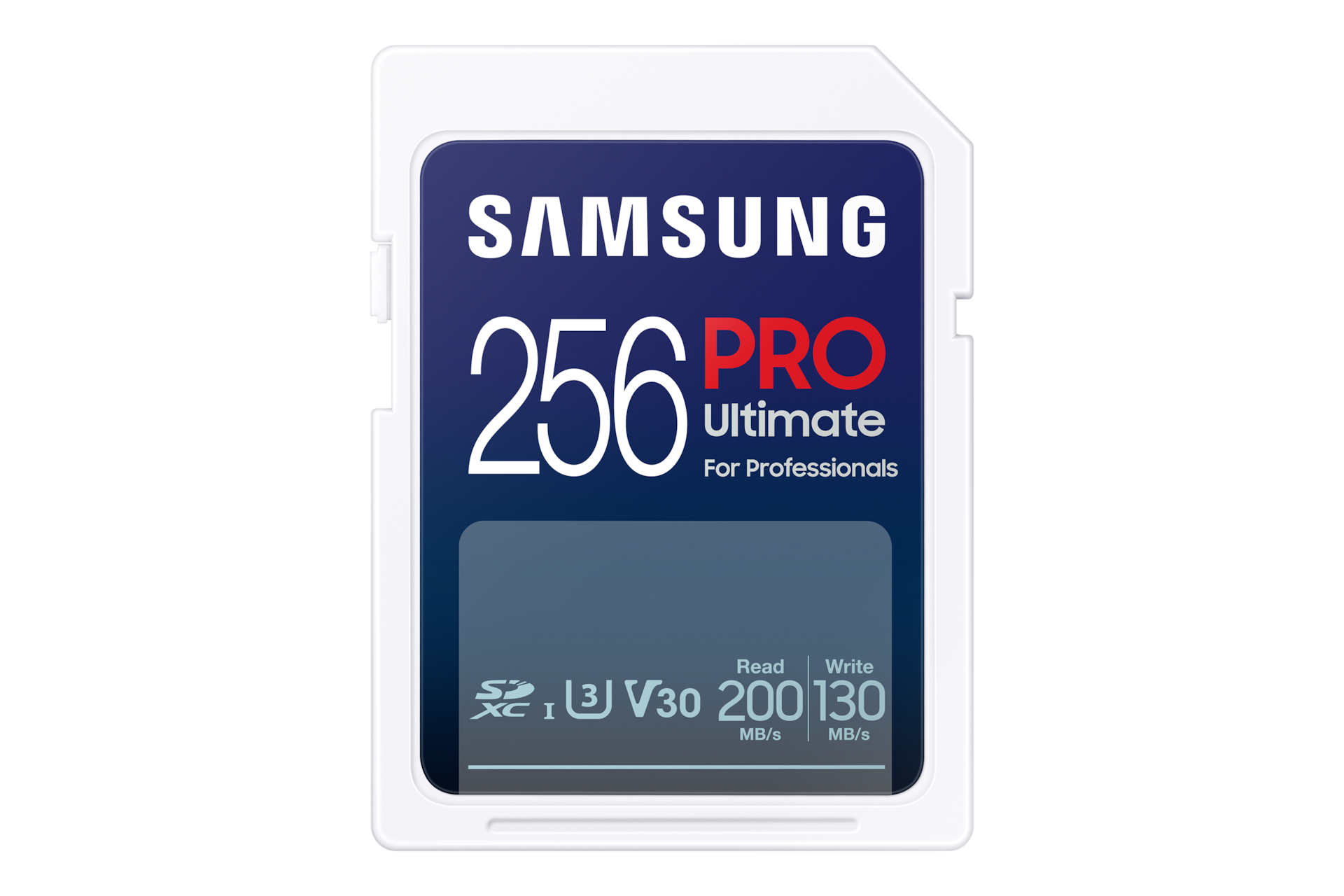 SD 메모리카드 PRO Ultimate 256 GB (블루) 정면 이미지