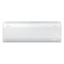 BESPOKE 무풍에어컨 갤러리 청정 (58.5 ㎡+18.7 ㎡) 스탠드형 리모컨 포함 에센셜 화이트 + 무풍에어컨 벽걸이 와이드 (18.9 ㎡) 화이트 벽걸이 에어컨 off 정면 컷 