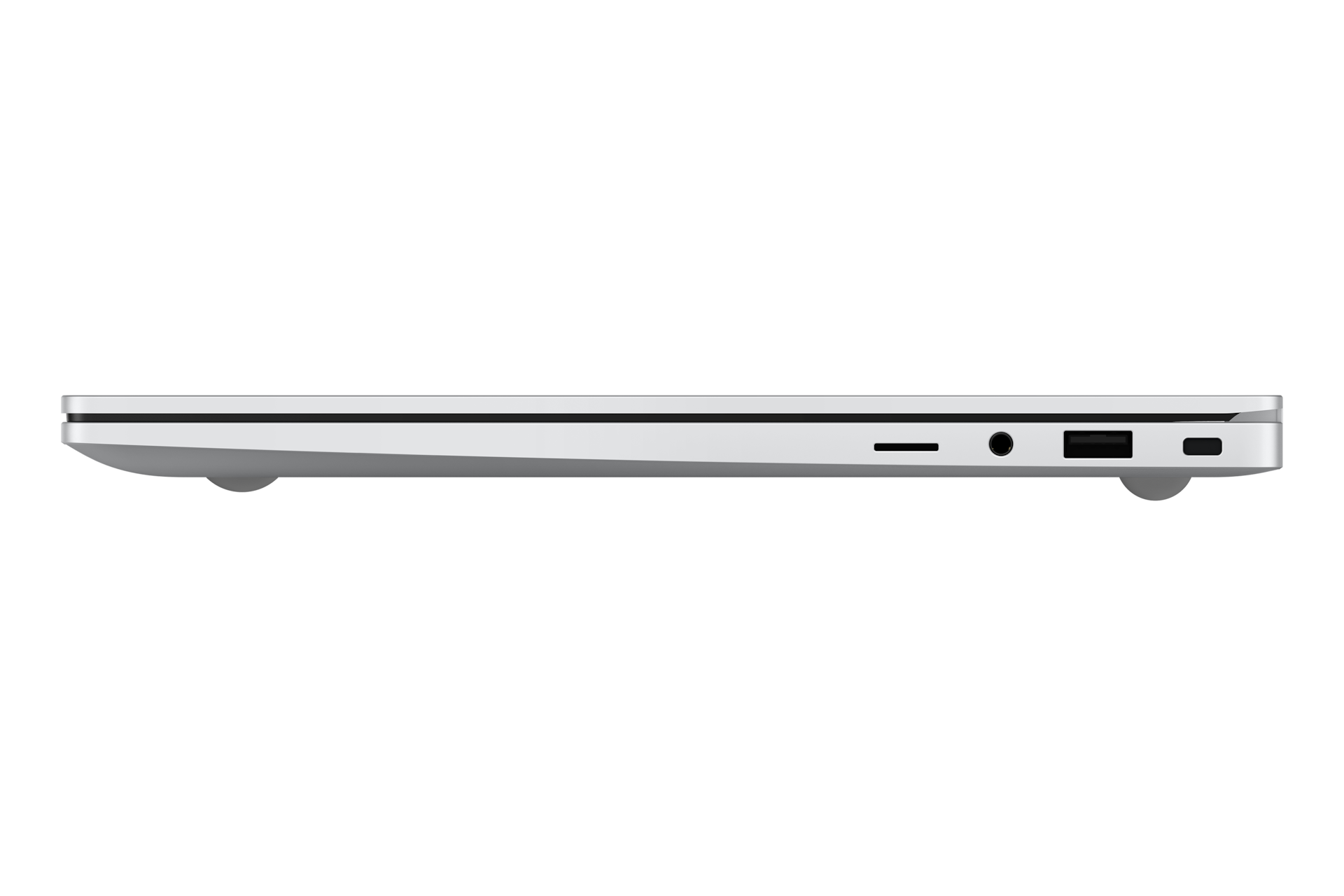 갤럭시 북4 (39.6 cm) Core™ 3 / 256 GB NVMe SSD 실버 측면 포트