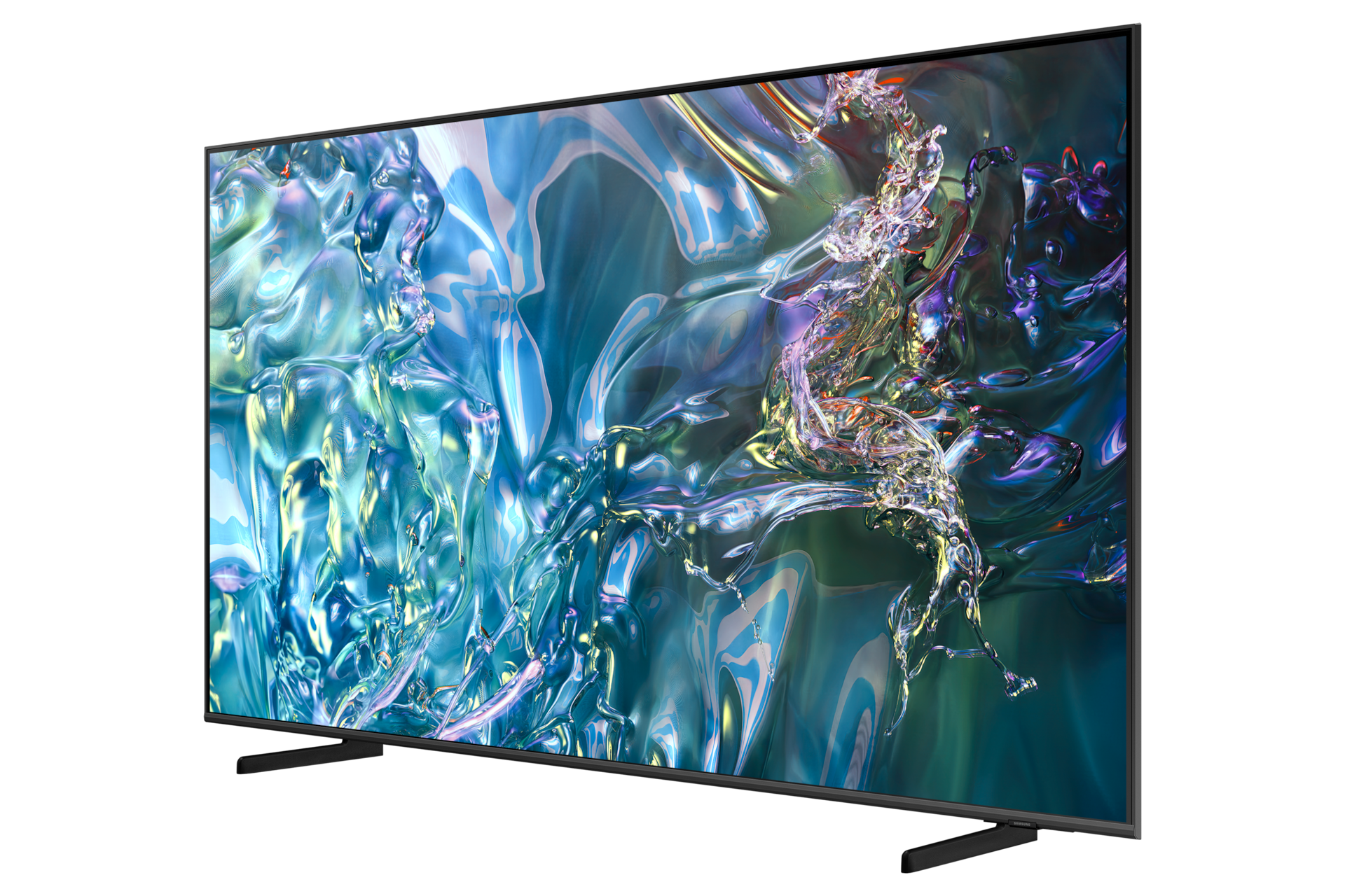 2024 QLED 4K QD66 (138 cm) 스탠드형 우측 45도 이미지 