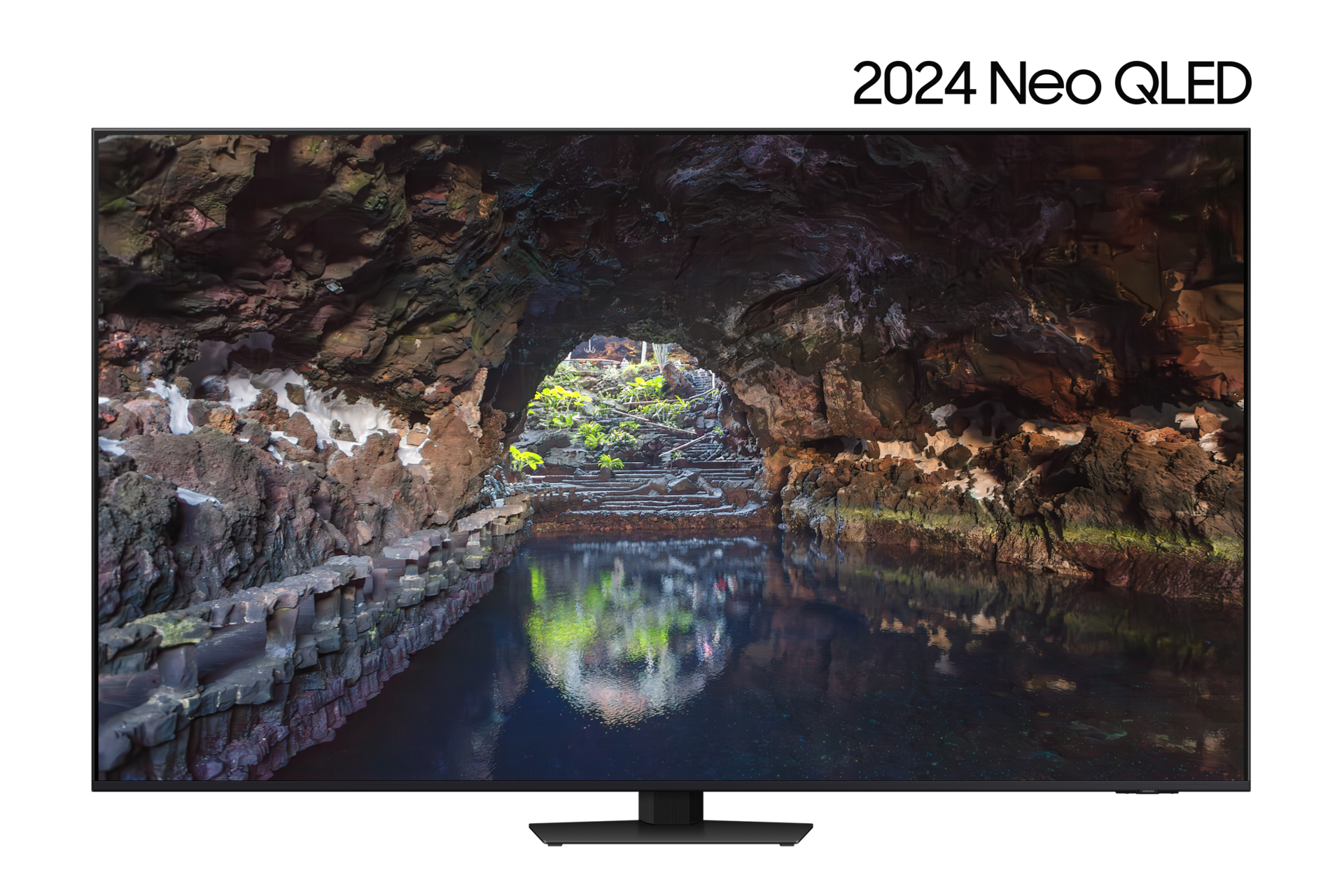 2024 Neo QLED QND80 (214 cm)  스탠드형 정면 이미지 