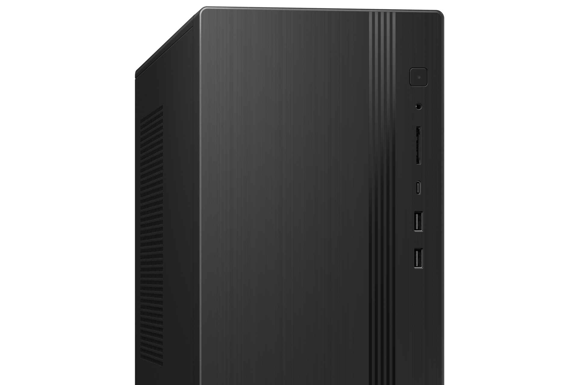 데스크탑 Tower Core™ i5 / 512 GB NVMe SSD 블랙 정면 확대