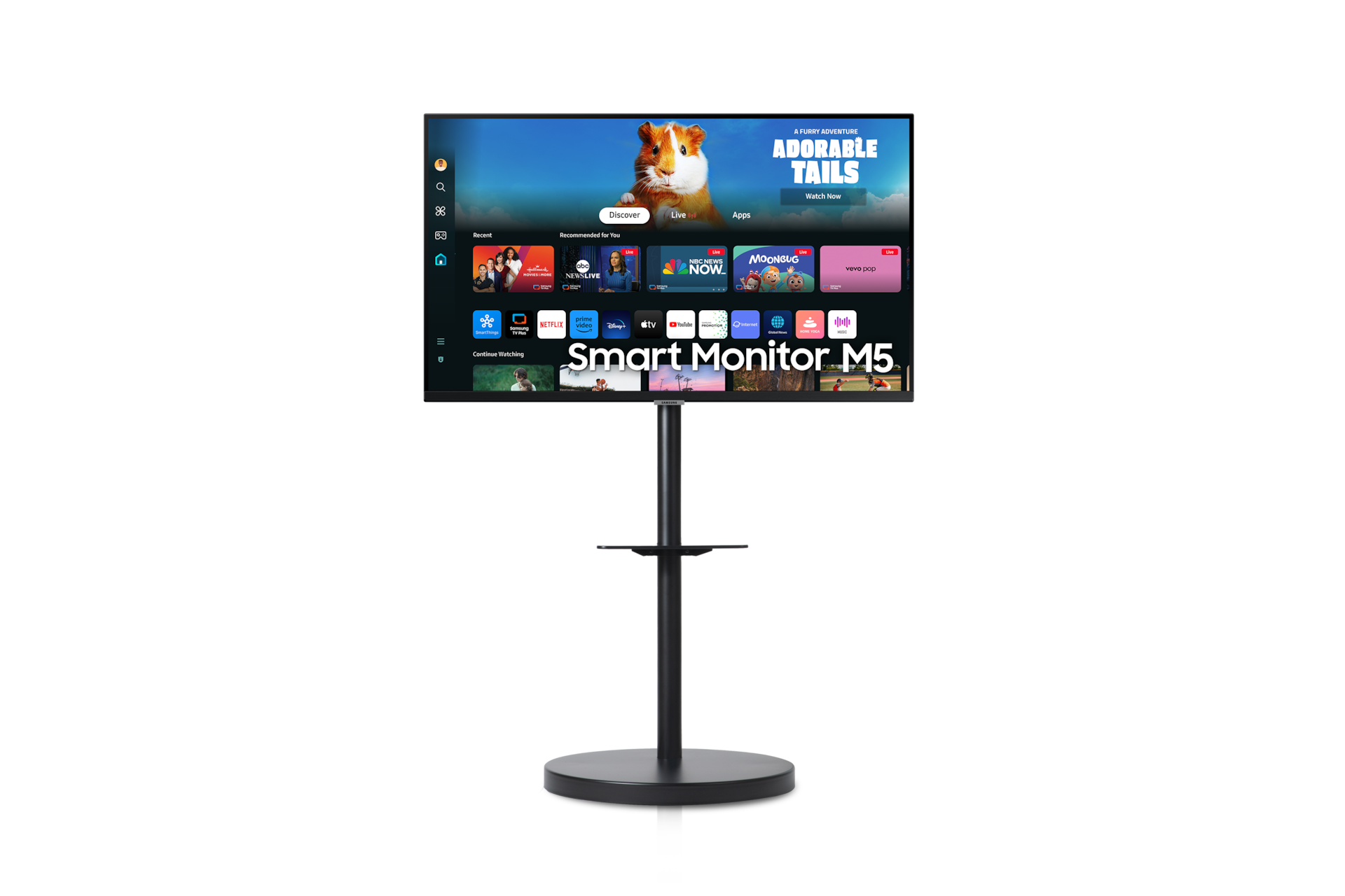 2024 무빙스타일 M5 (M50D) 블랙 (80.1 cm) 블랙 (80.1 cm) 정면