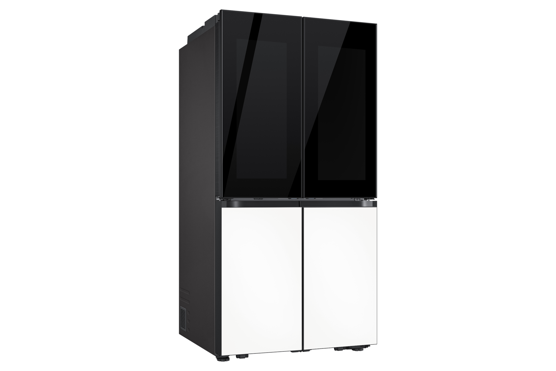 BESPOKE AI 하이브리드 4도어 868L (빅아이스/위스키볼) 새틴 화이트 두번째 이미지