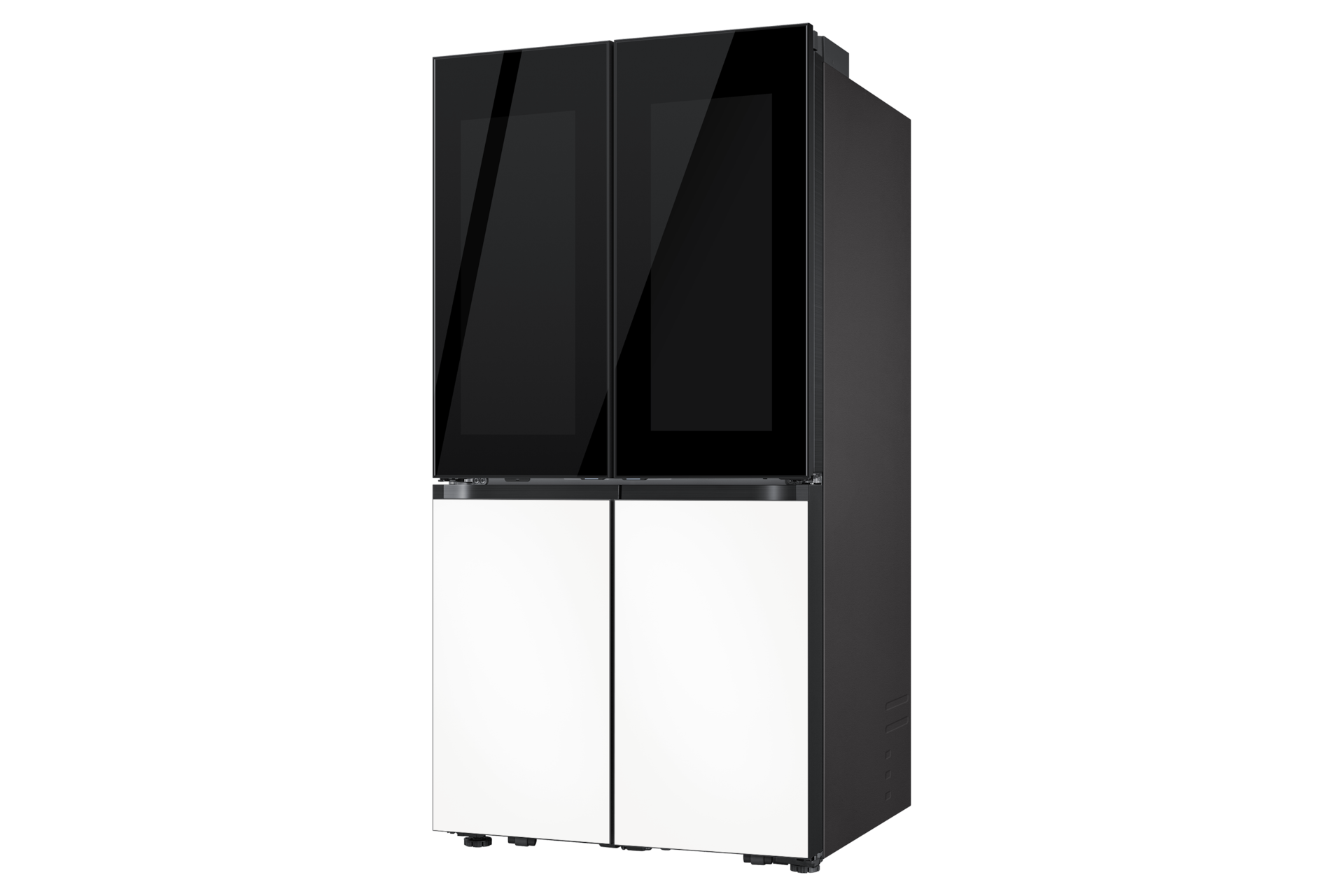 BESPOKE AI 하이브리드 4도어 868L (빅아이스/위스키볼) 새틴 화이트 세번째 이미지