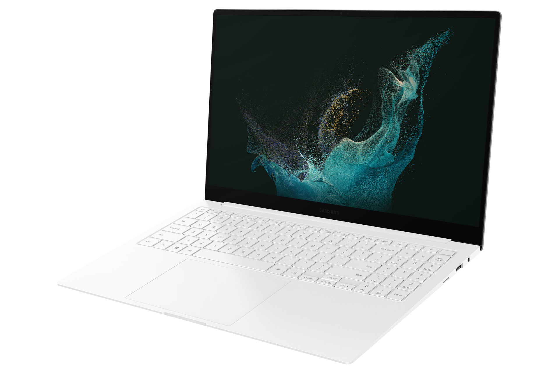 갤럭시 북2 Pro Special Edition 39.6 cm Core™ Ultra 5 / 512 GB NVMe SSD 실버 측면 왼쪽