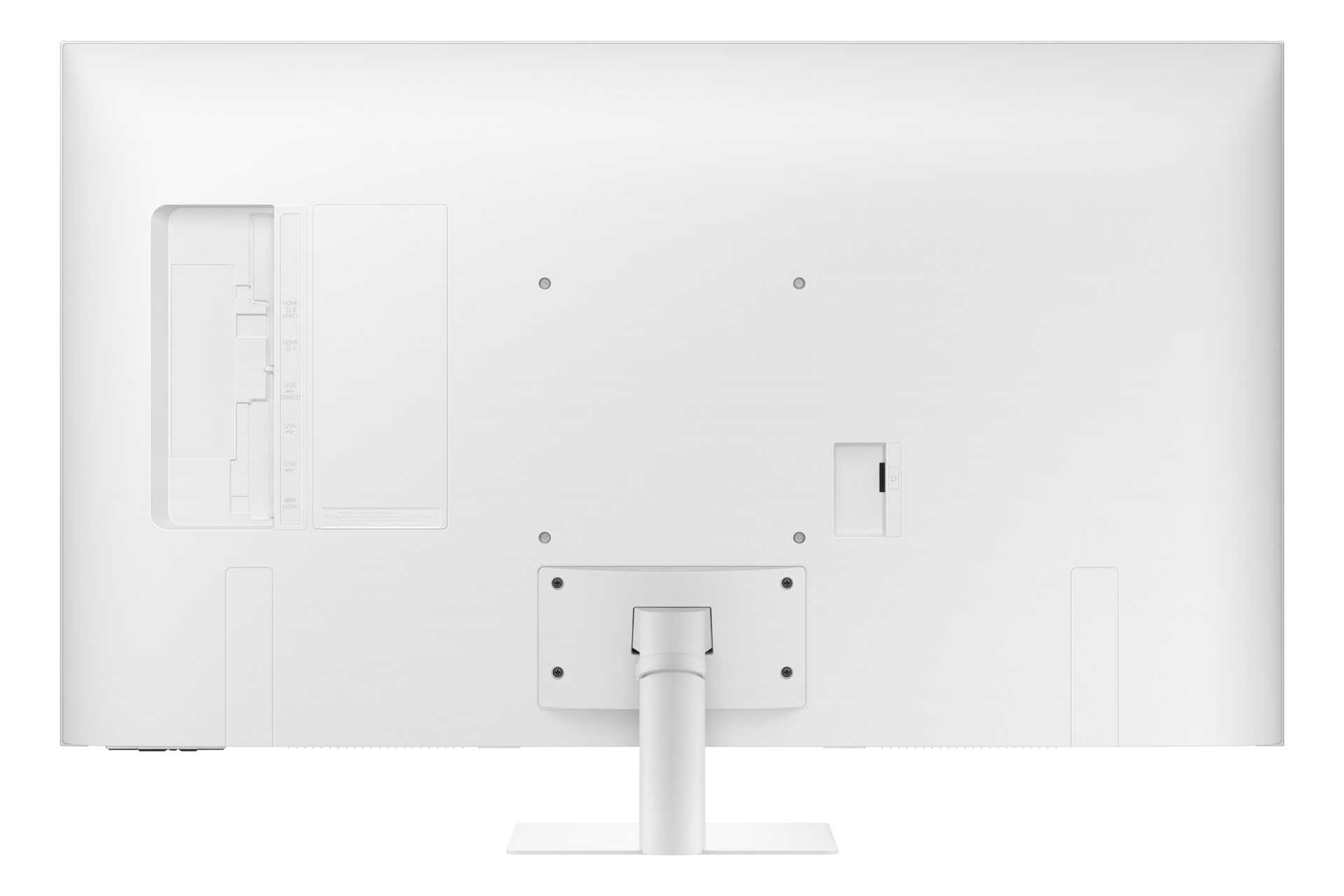 2024 스마트모니터 M7 M70D 화이트 (107.9 cm) 후면