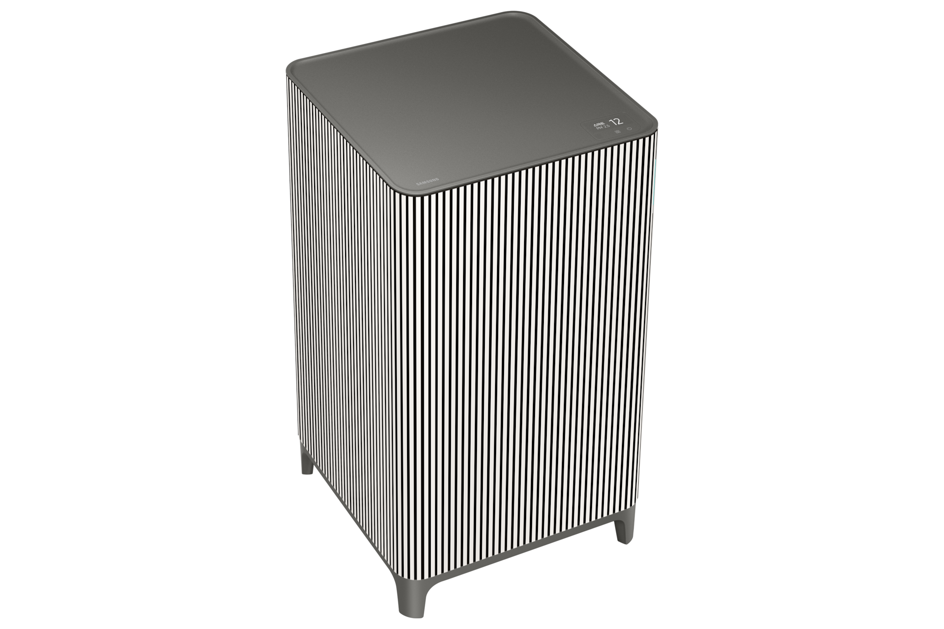 BESPOKE 큐브™ Air Infinite Line (33 ㎡, 인피니트 필터) AX033DB990EGD 에센셜 베이지 좌측 45도 상측 뷰