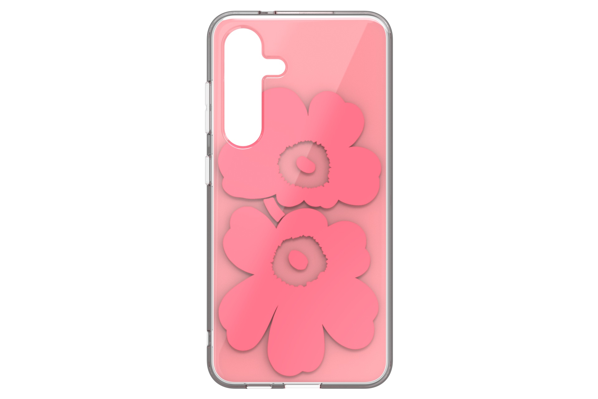 갤럭시 S24 우니꼬 듀얼 레이어 케이스 (핑크) 정면 이미지