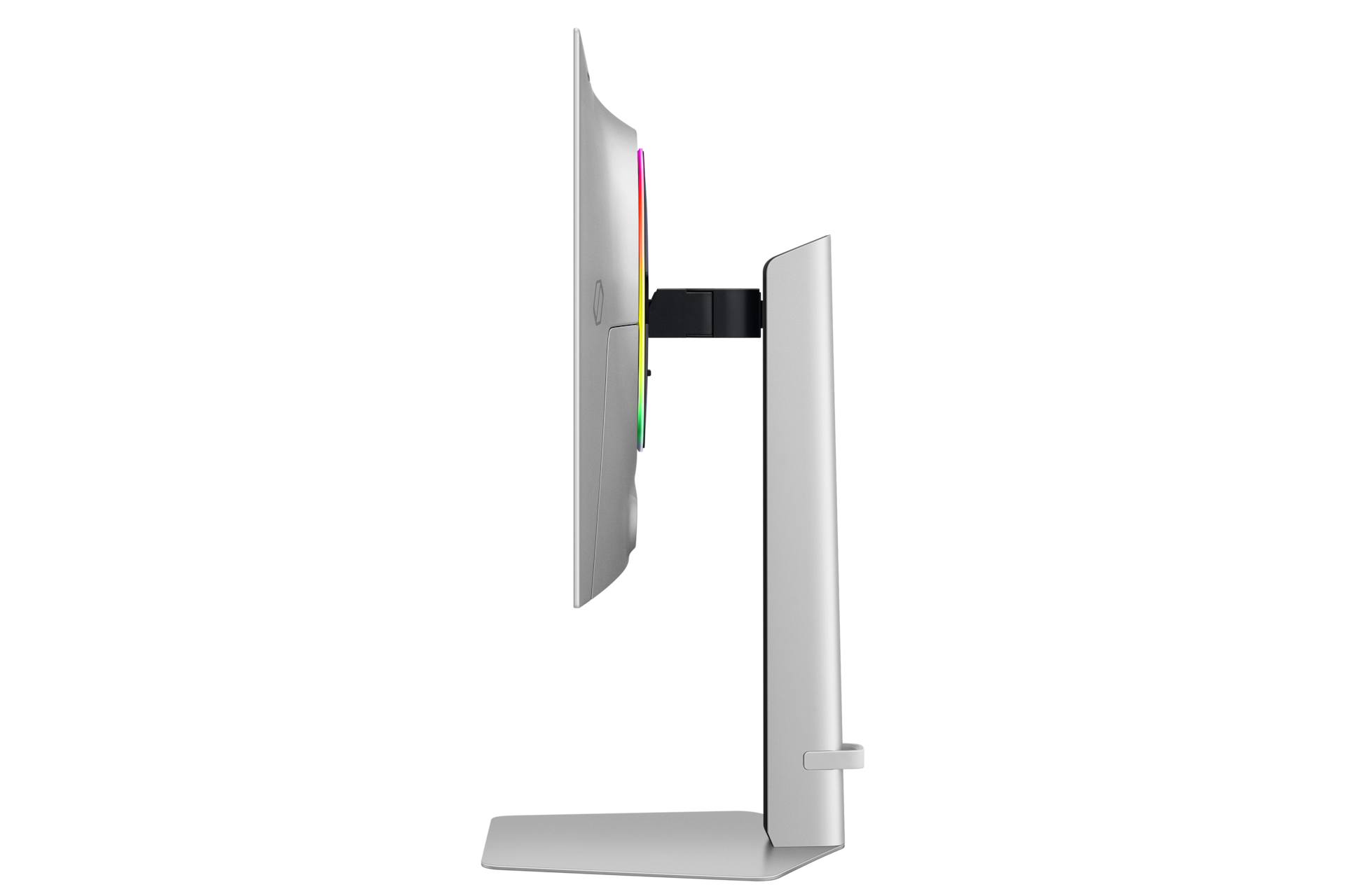 오디세이 OLED G6(G60SD) (67.8 cm) 실버 측면