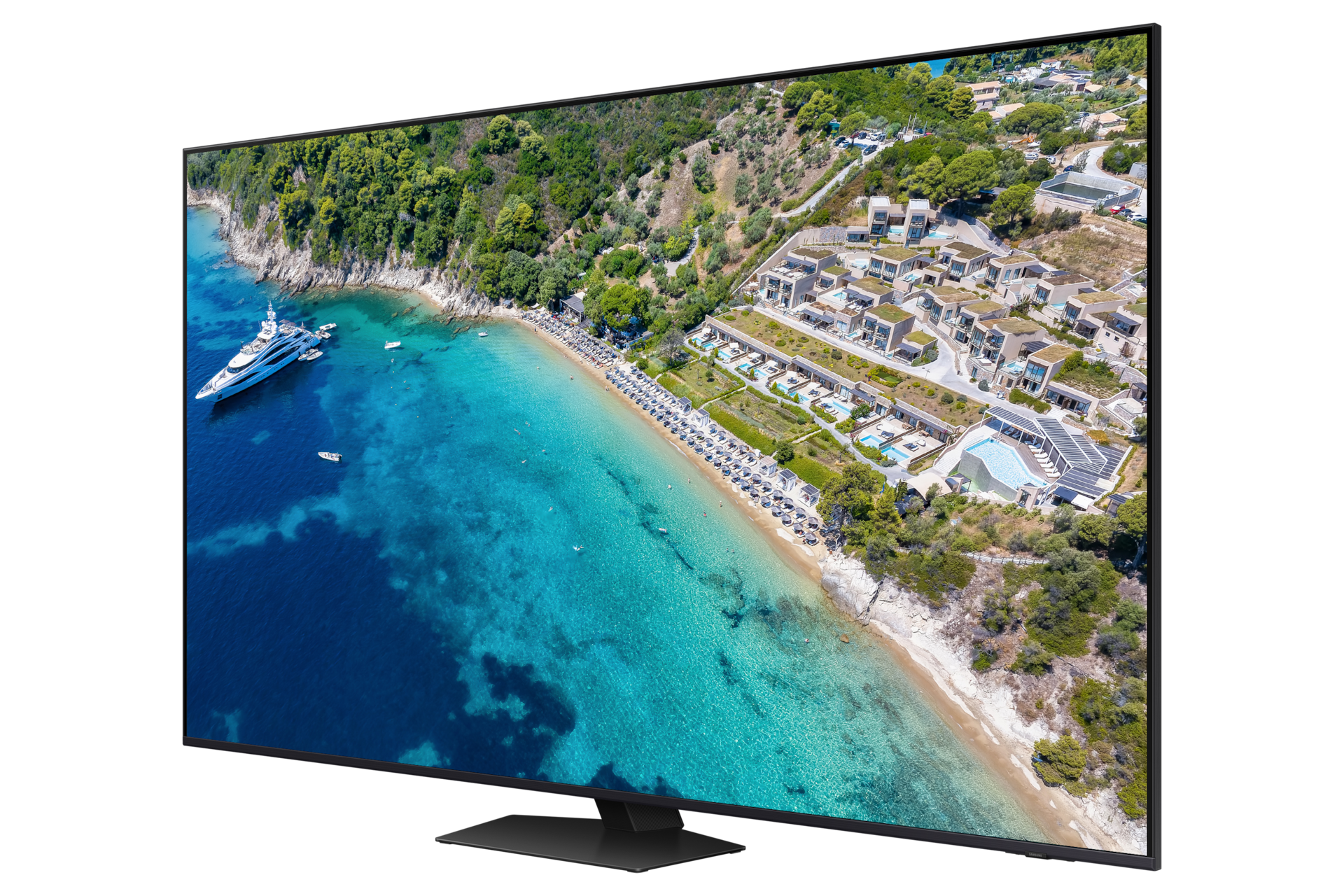 2024 Neo QLED QND86 (163 cm) 스탠드형 우측 45도