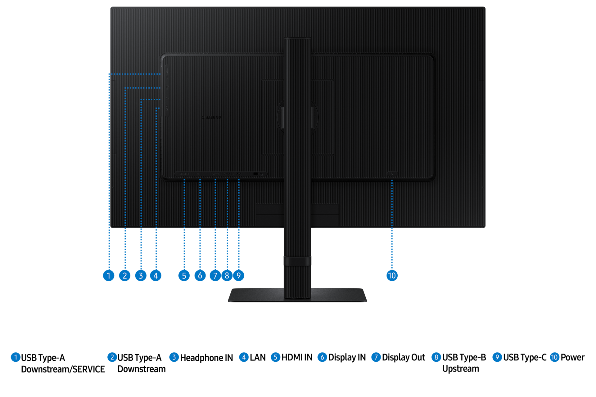 [고해상도 뷰피니티 S6(S60ÚD~) 블랙 (68.4 cm) 후면 포트]