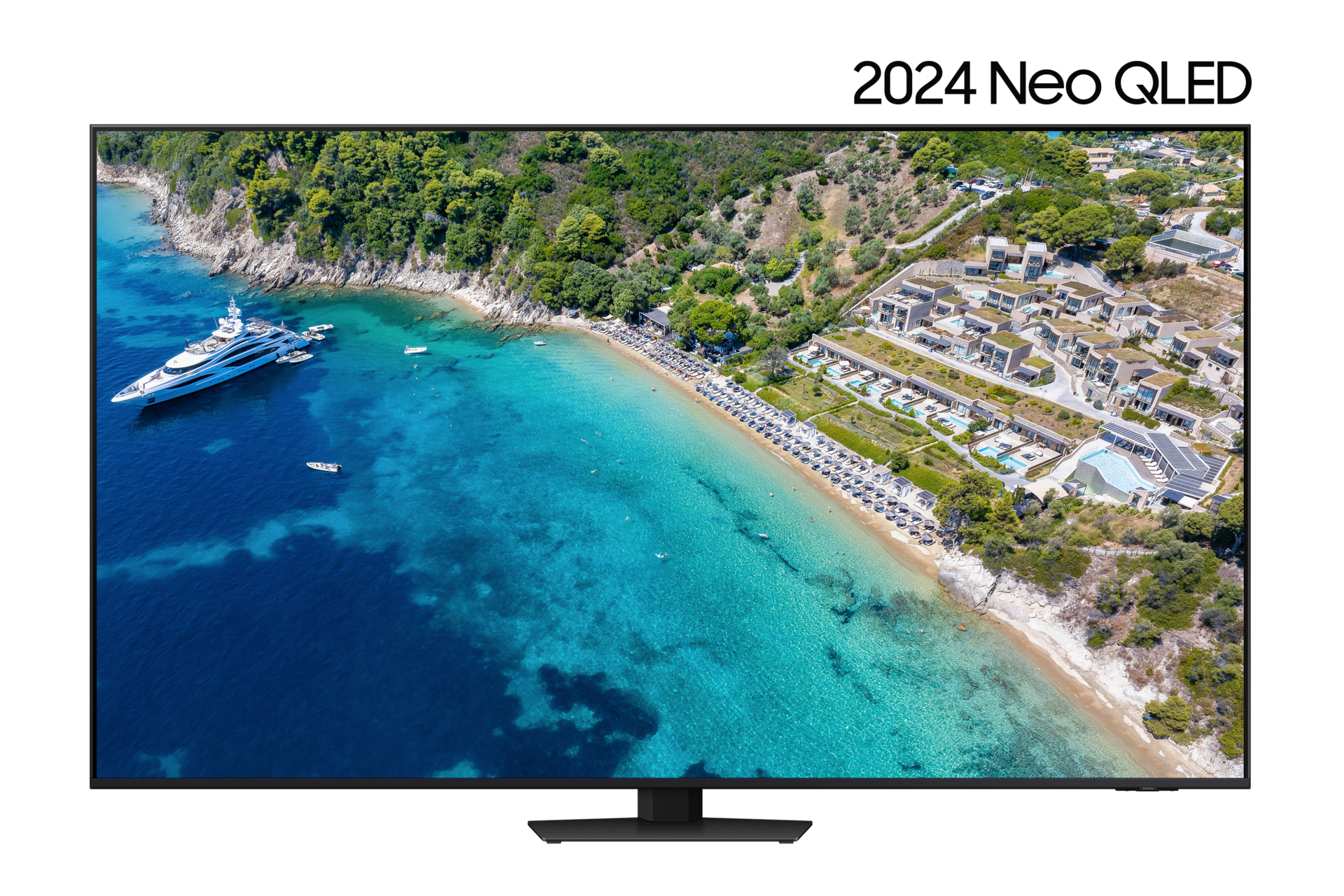 2024 Neo QLED QND86 (163 cm) 스탠드형 정면