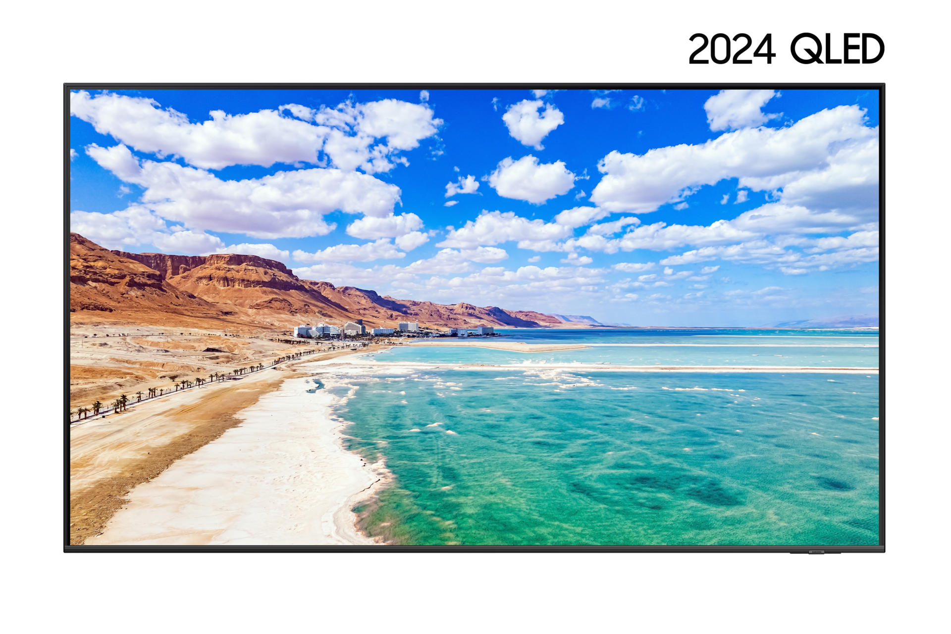 2024 QLED 4K QDE1 (138 cm) 풀 모션 슬림핏 벽걸이형 정면