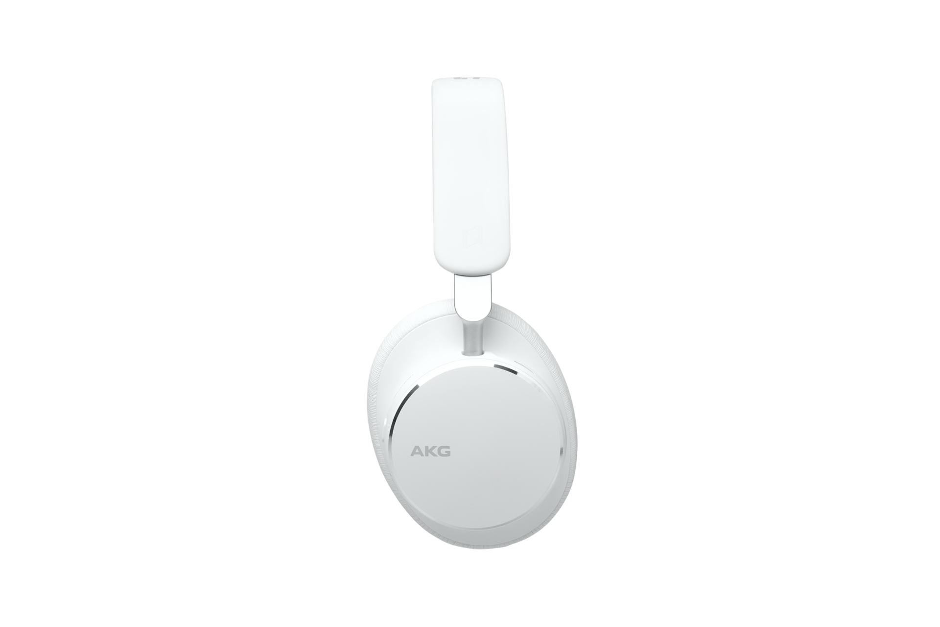 AKG N9 하이브리드 노이즈 캔슬링 무선 헤드폰 화이트 오른쪽